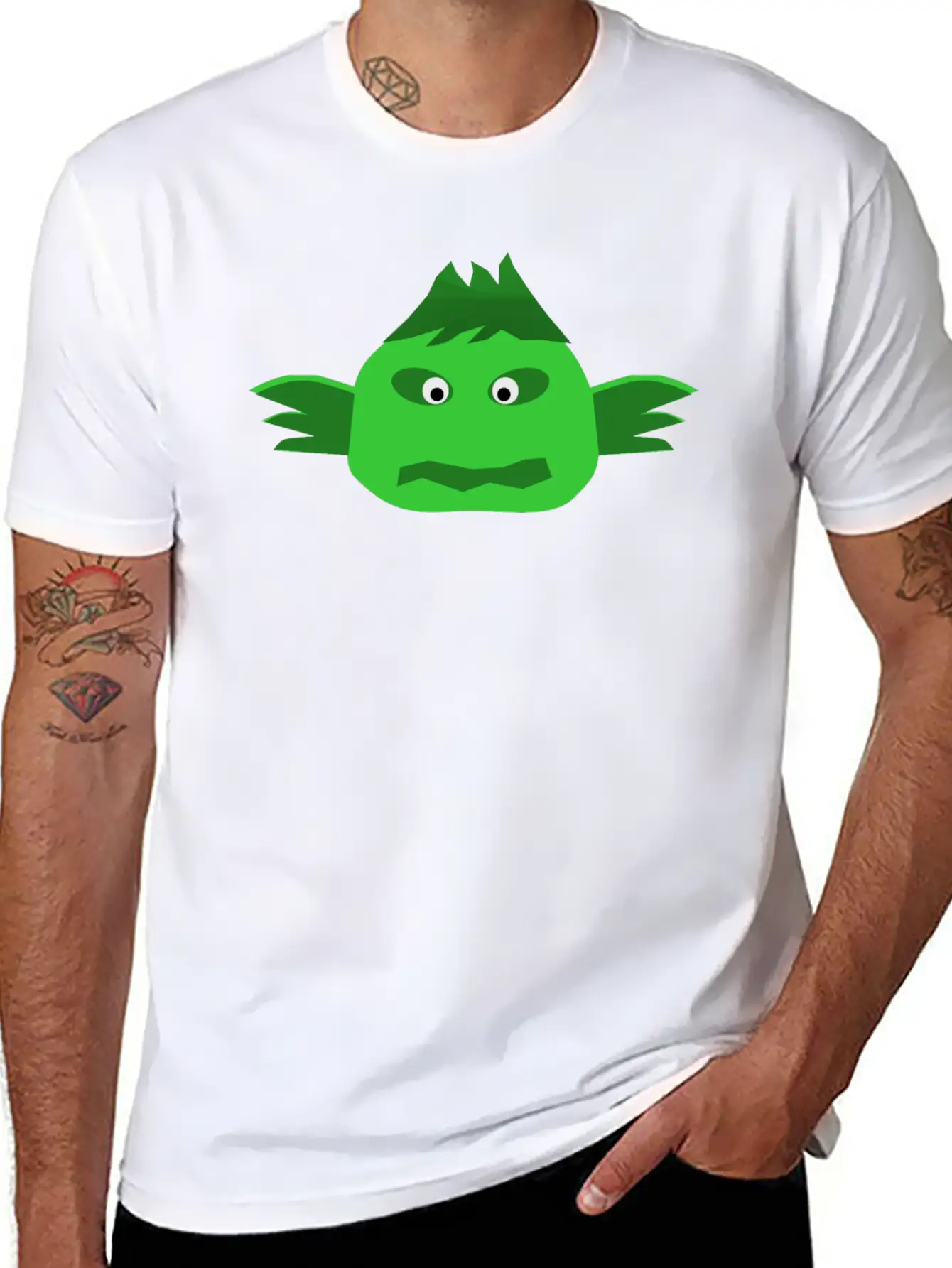 Monster Cartoon Essential Unisex Summer Tee – Soft Cotton Casual Fit