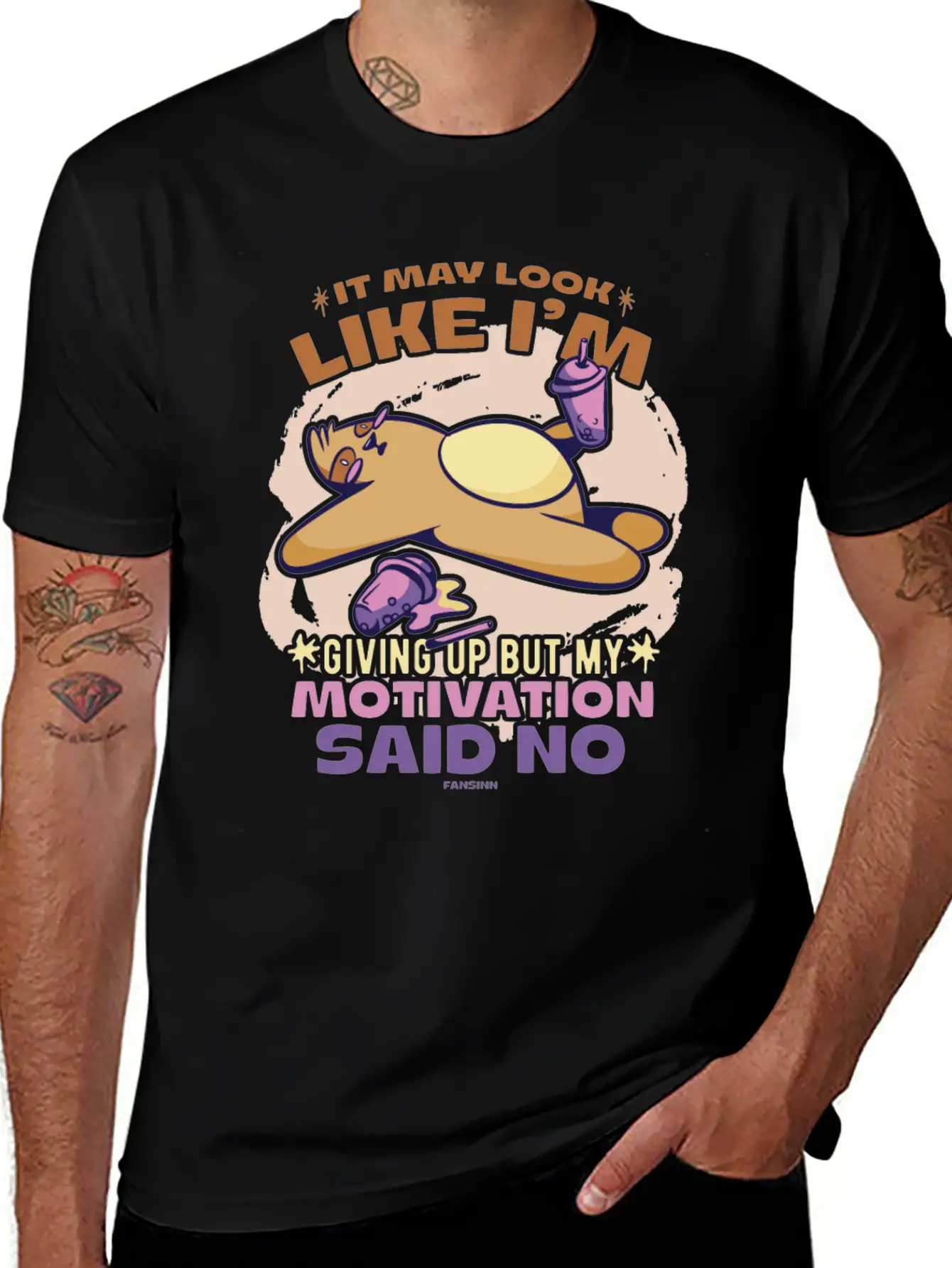 Motivation Casual Graphic T-Shirt – Simple And Comfortable Daily Wear