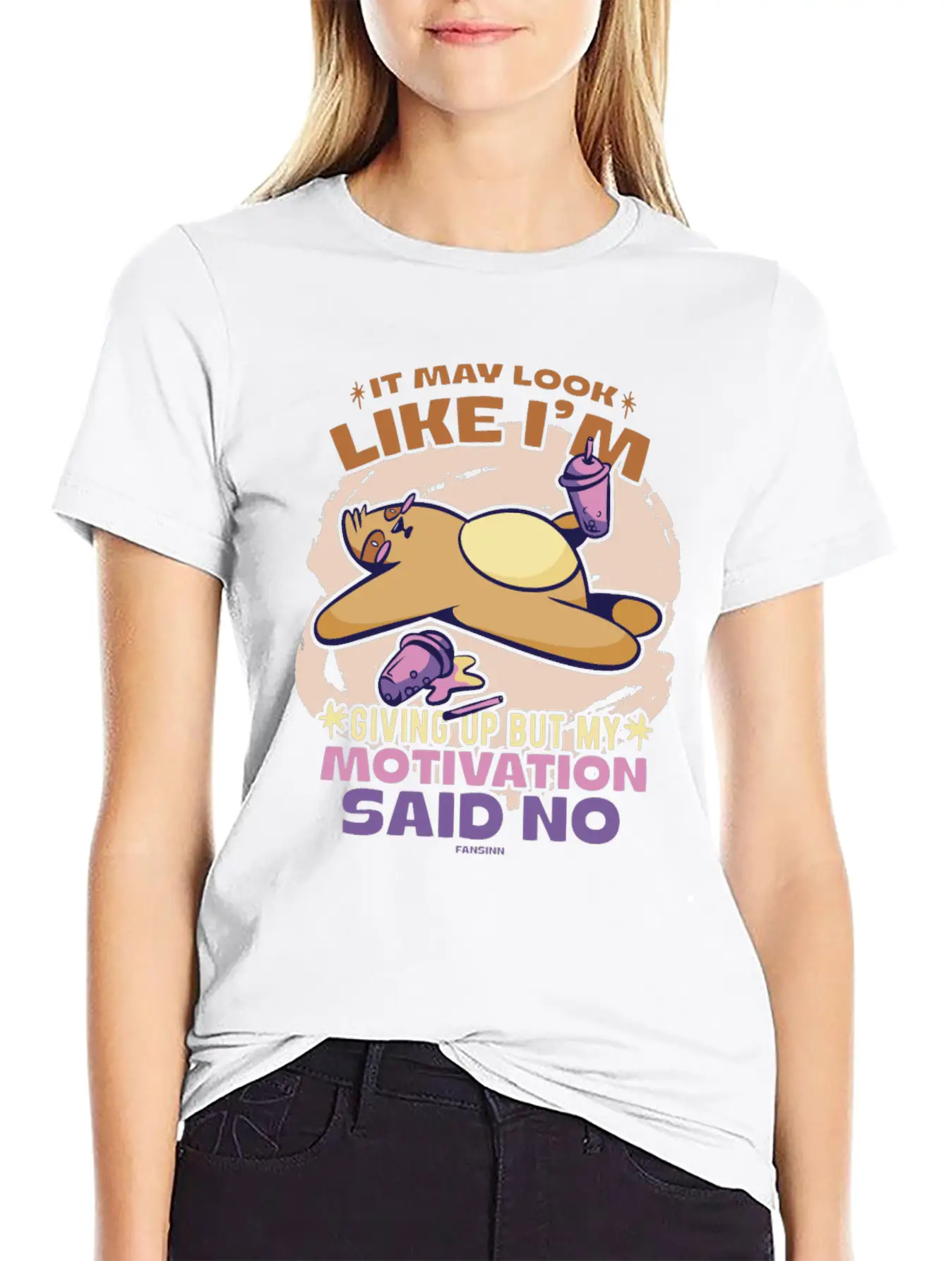 Motivation Casual Graphic T-Shirt – Simple And Comfortable Daily Wear