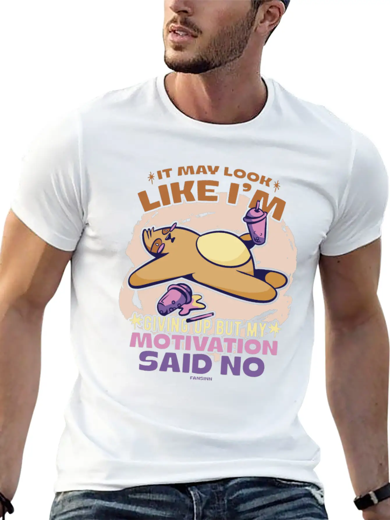 Motivation Casual Graphic T-Shirt – Simple And Comfortable Daily Wear