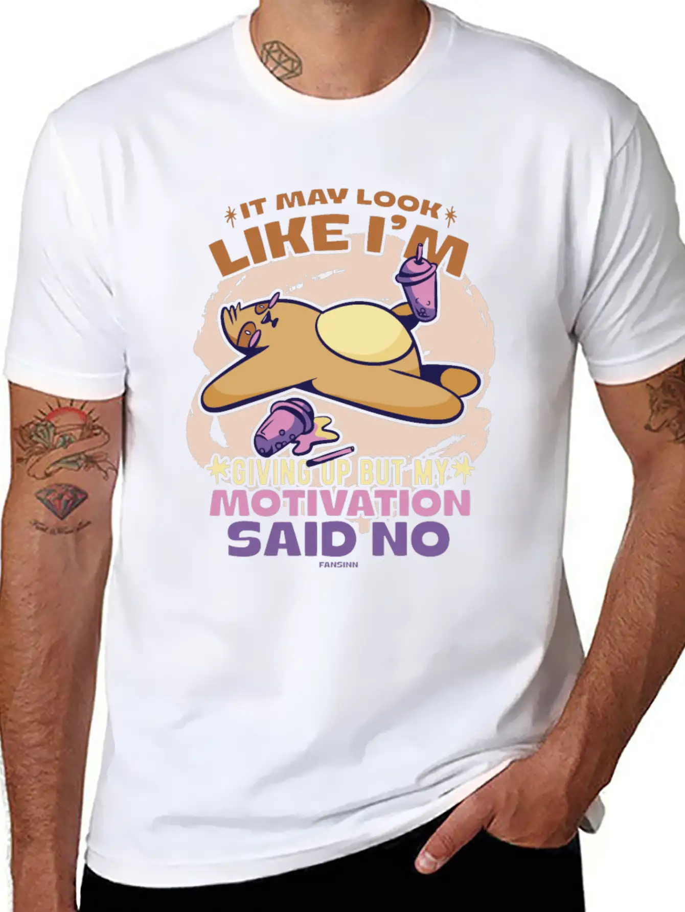 Motivation Casual Graphic T-Shirt – Simple And Comfortable Daily Wear