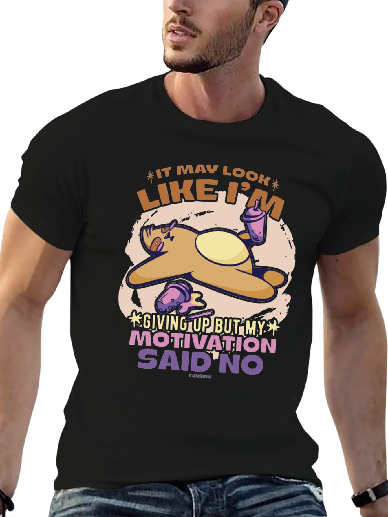 Motivation Casual Graphic T-Shirt – Simple And Comfortable Daily Wear