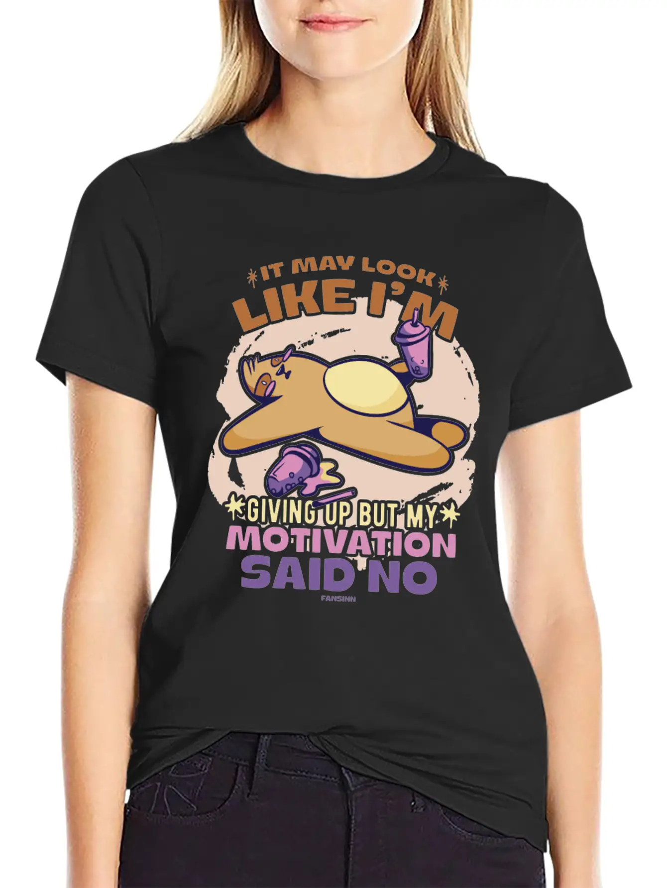 Motivation Casual Graphic T-Shirt – Simple And Comfortable Daily Wear