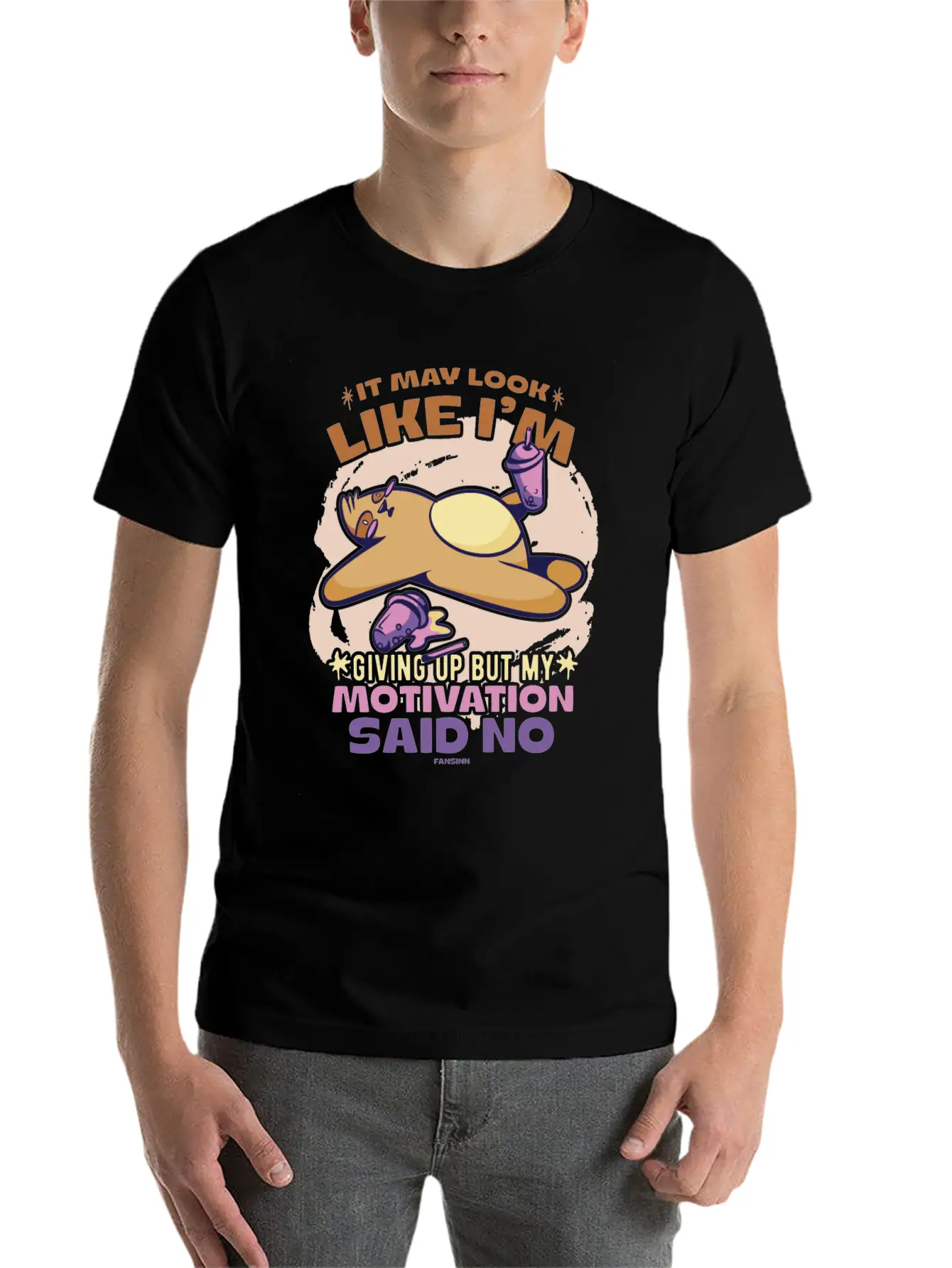 Motivation Casual Graphic T-Shirt – Simple And Comfortable Daily Wear