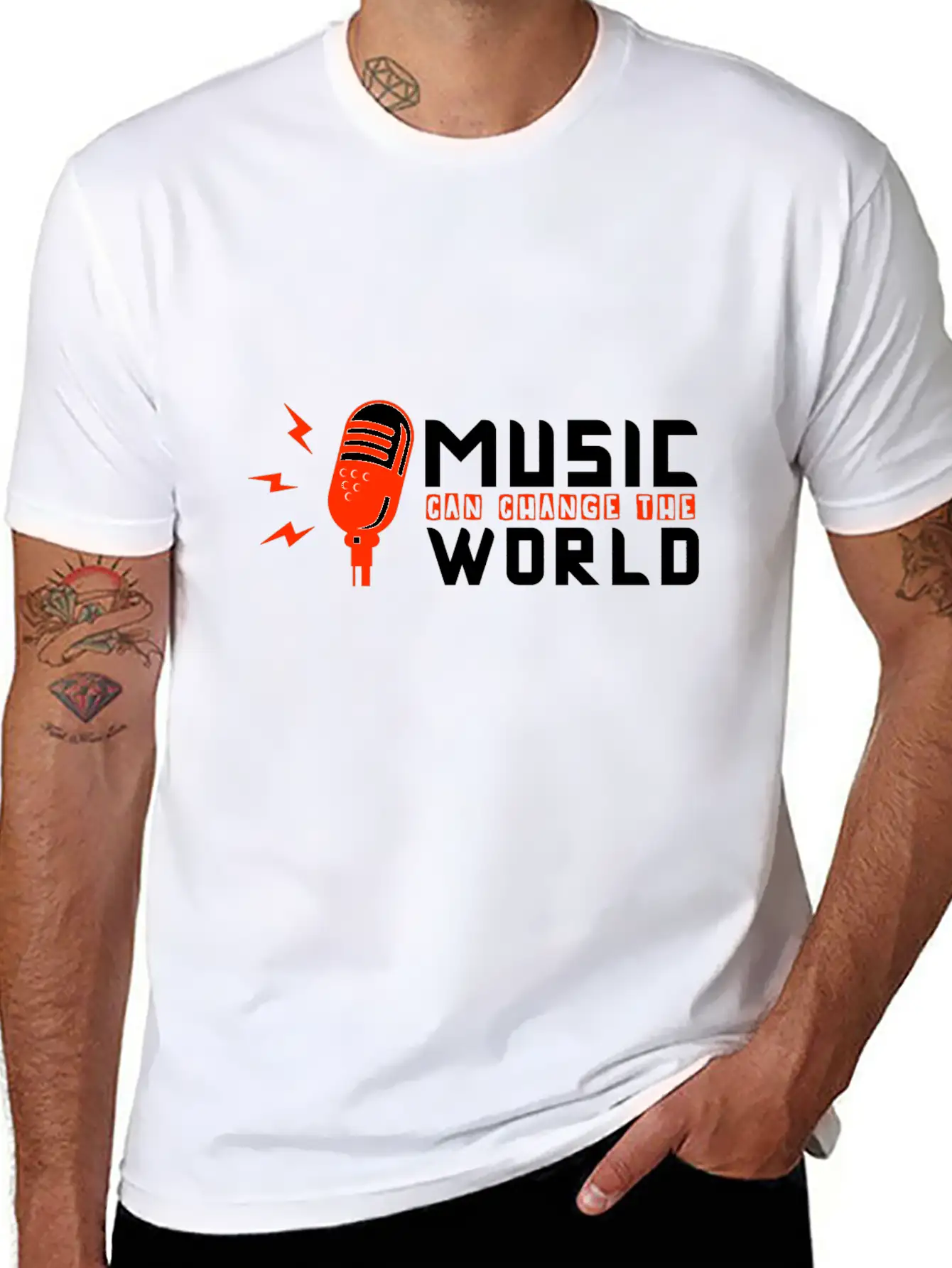 Music Musicians Headphones Gift Idea Classic Cotton Tee – Unisex Comfort For Any Season