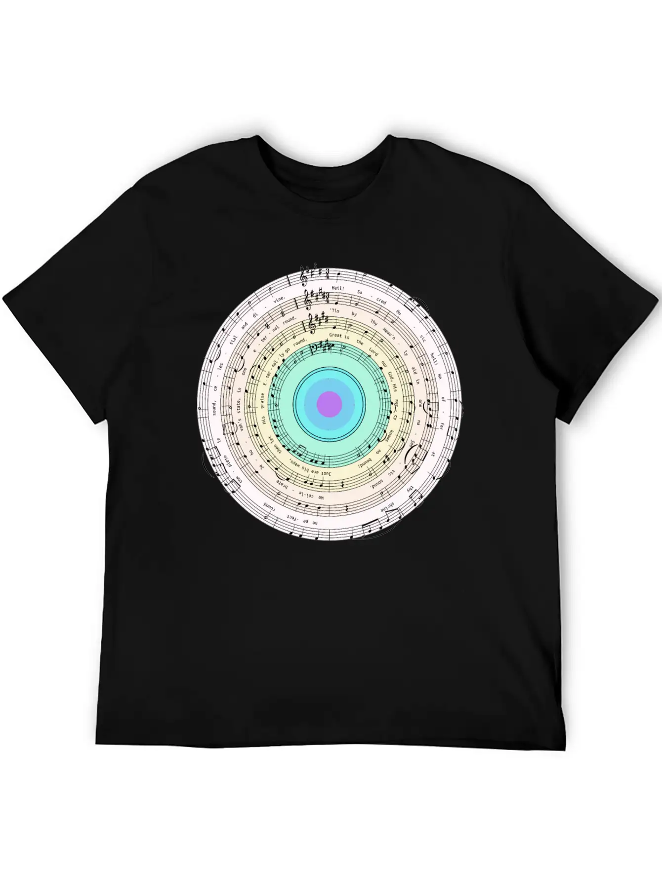 Music Target Casual Graphic T-Shirt – Simple And Comfortable Daily Wear