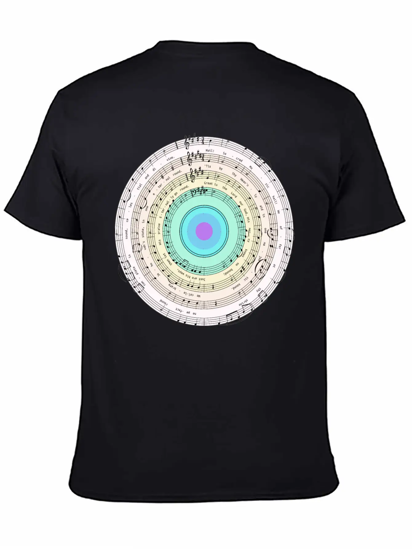 Music Target Casual Graphic T-Shirt – Simple And Comfortable Daily Wear