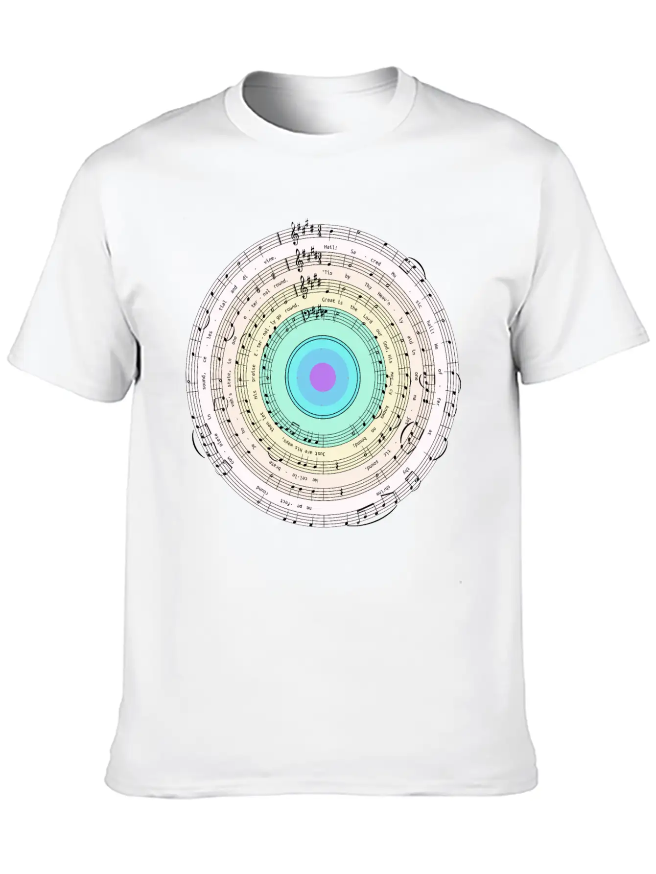 Music Target Casual Graphic T-Shirt – Simple And Comfortable Daily Wear