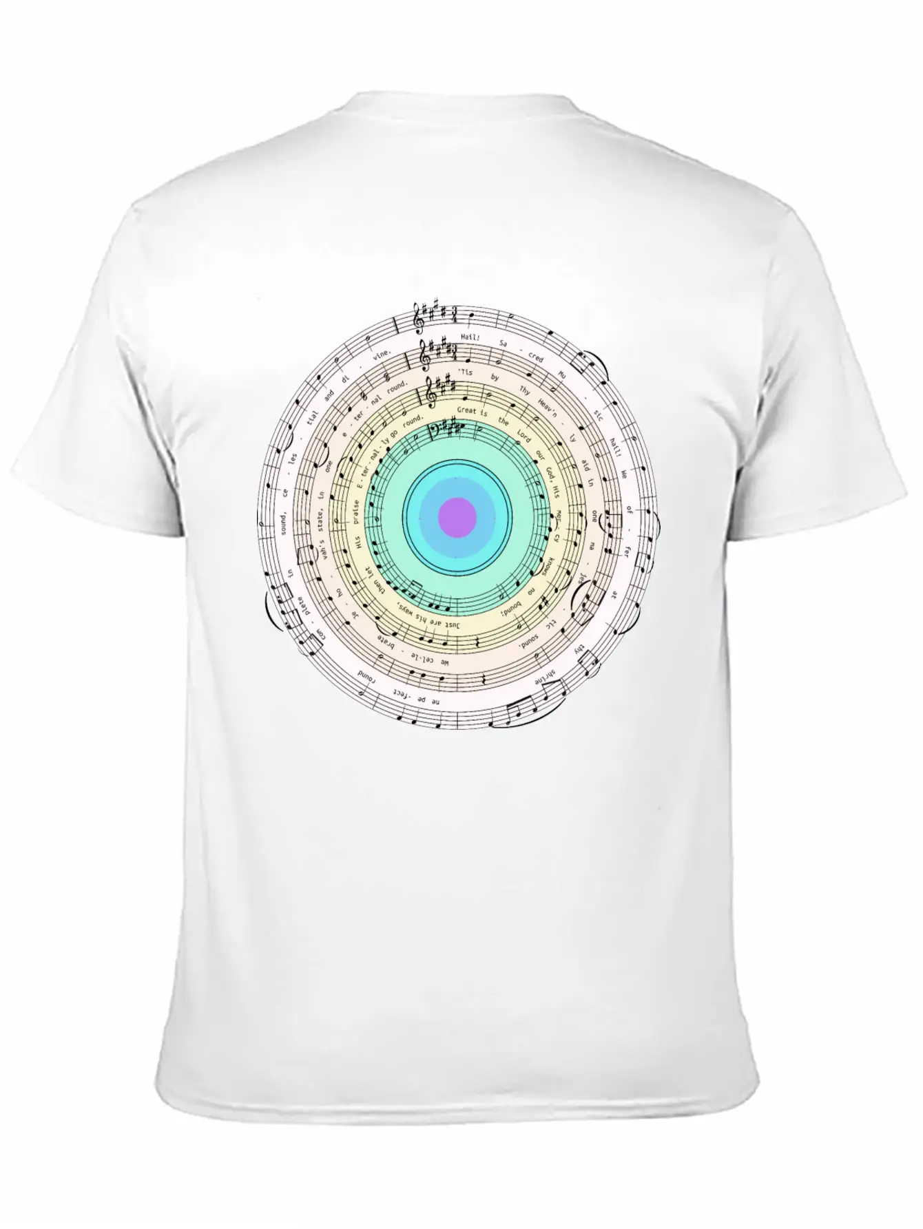 Music Target Casual Graphic T-Shirt – Simple And Comfortable Daily Wear