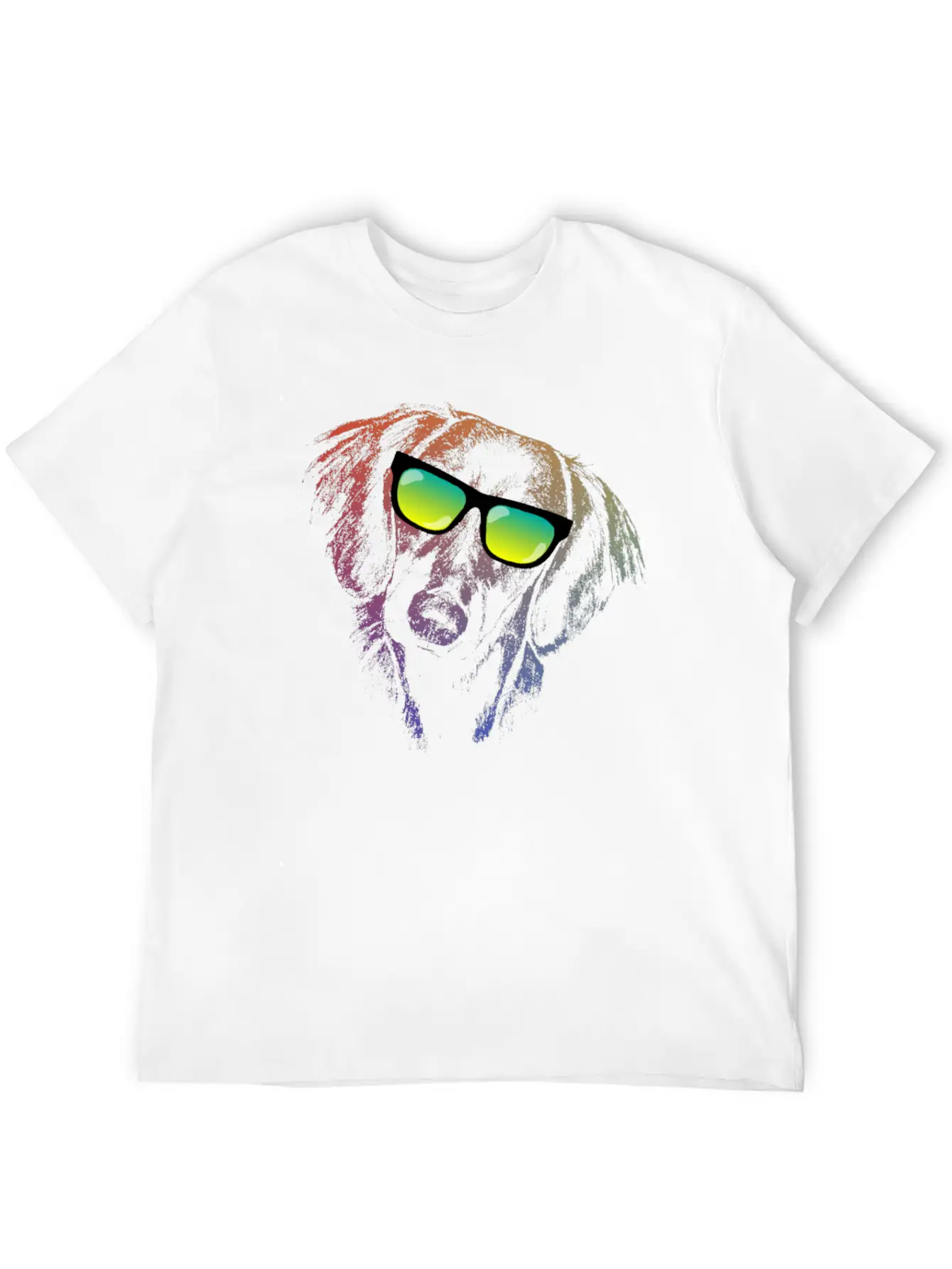 Neon Dachhund Dog Lover Casual Graphic T-Shirt – Simple And Comfortable Daily Wear