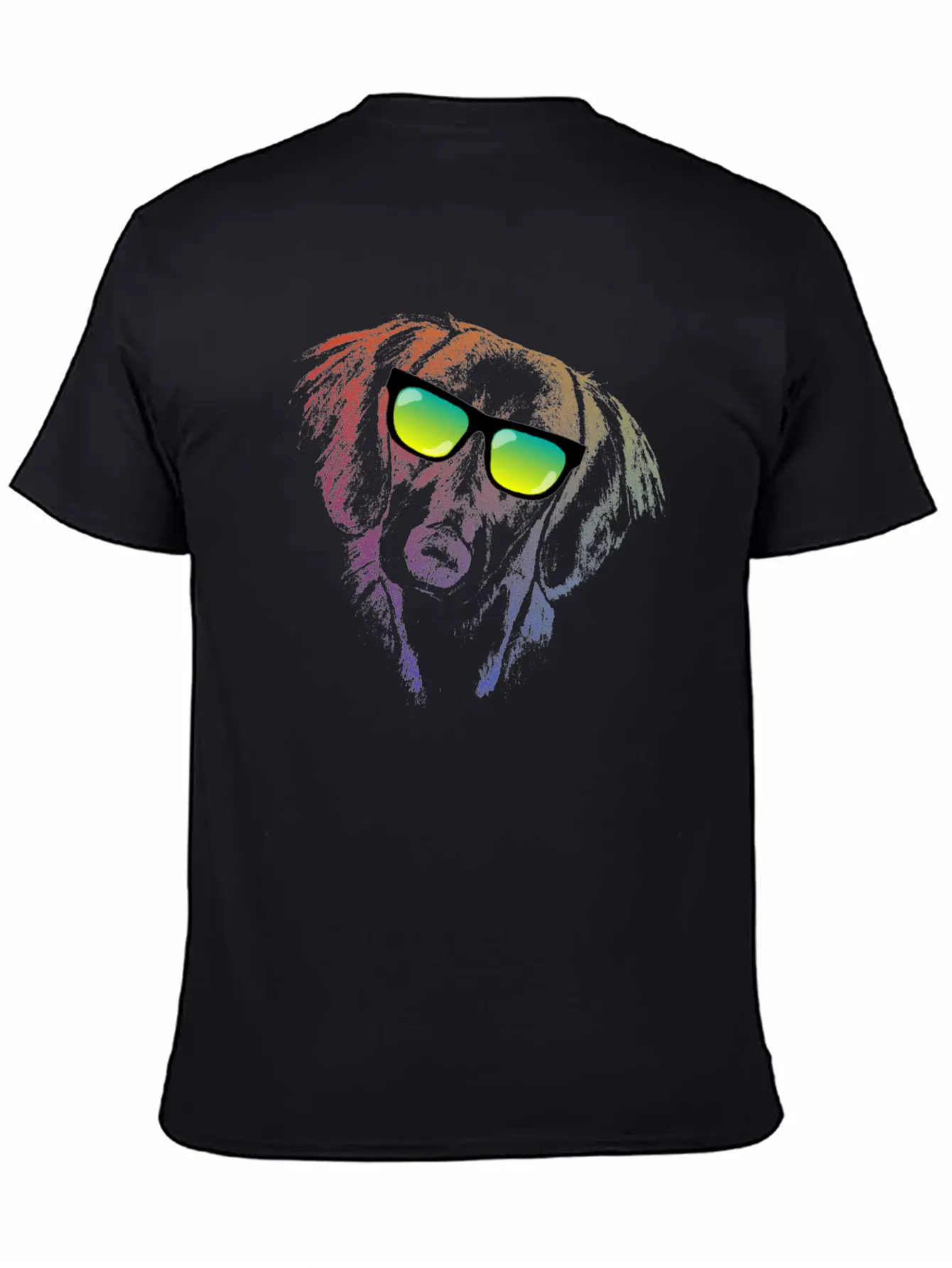Neon Dachhund Dog Lover Casual Graphic T-Shirt – Simple And Comfortable Daily Wear