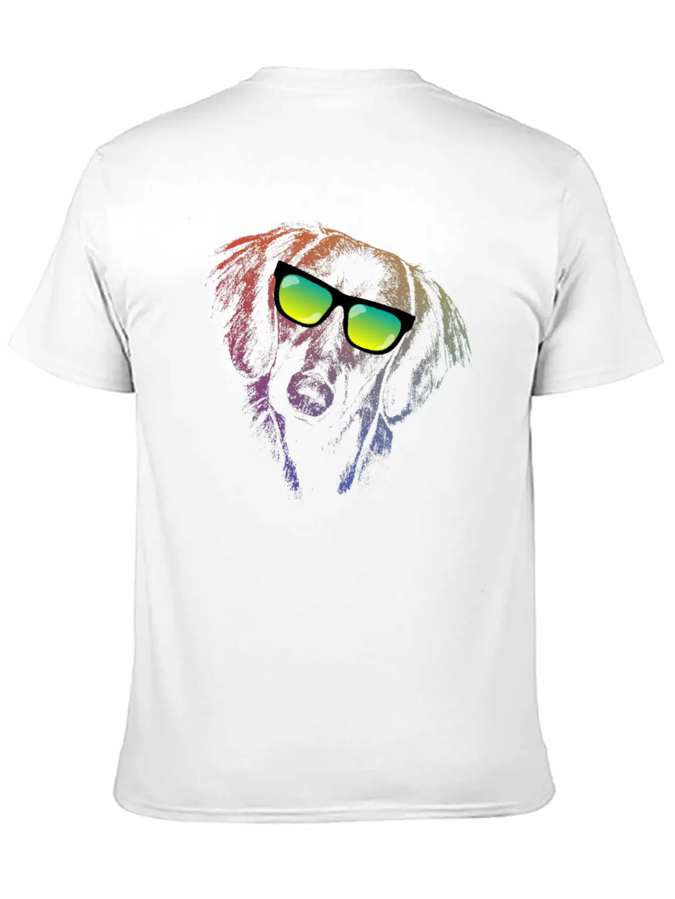 Neon Dachhund Dog Lover Casual Graphic T-Shirt – Simple And Comfortable Daily Wear