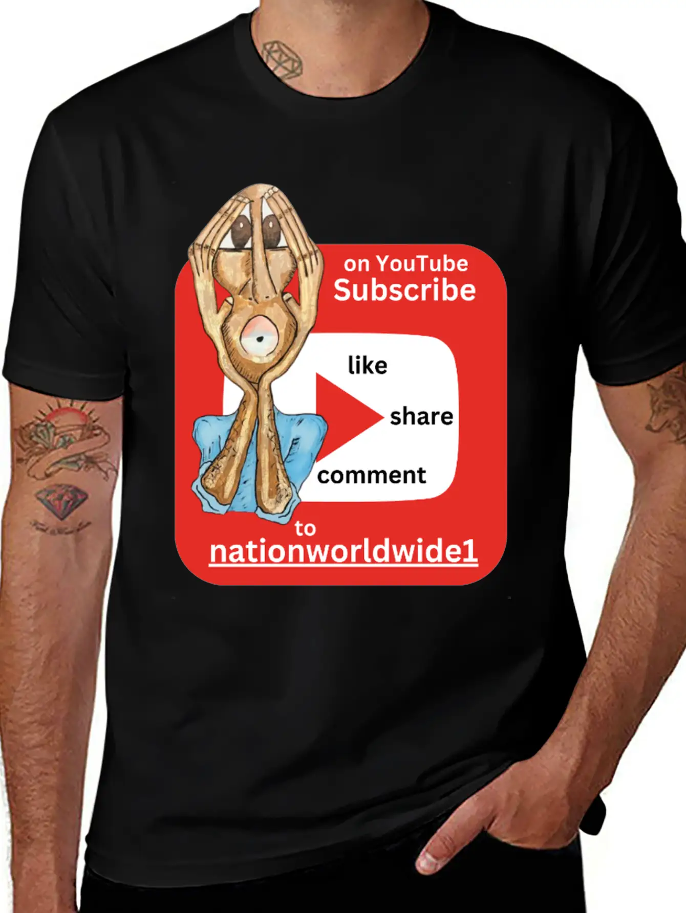 No Seconds, On Youtube Essential Unisex Summer Tee – Soft Cotton Casual Fit