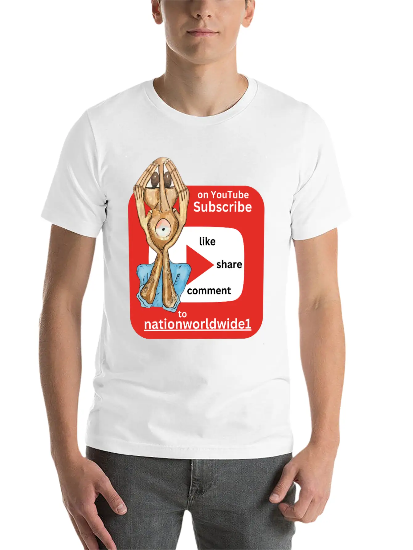 No Seconds, On Youtube Essential Unisex Summer Tee – Soft Cotton Casual Fit