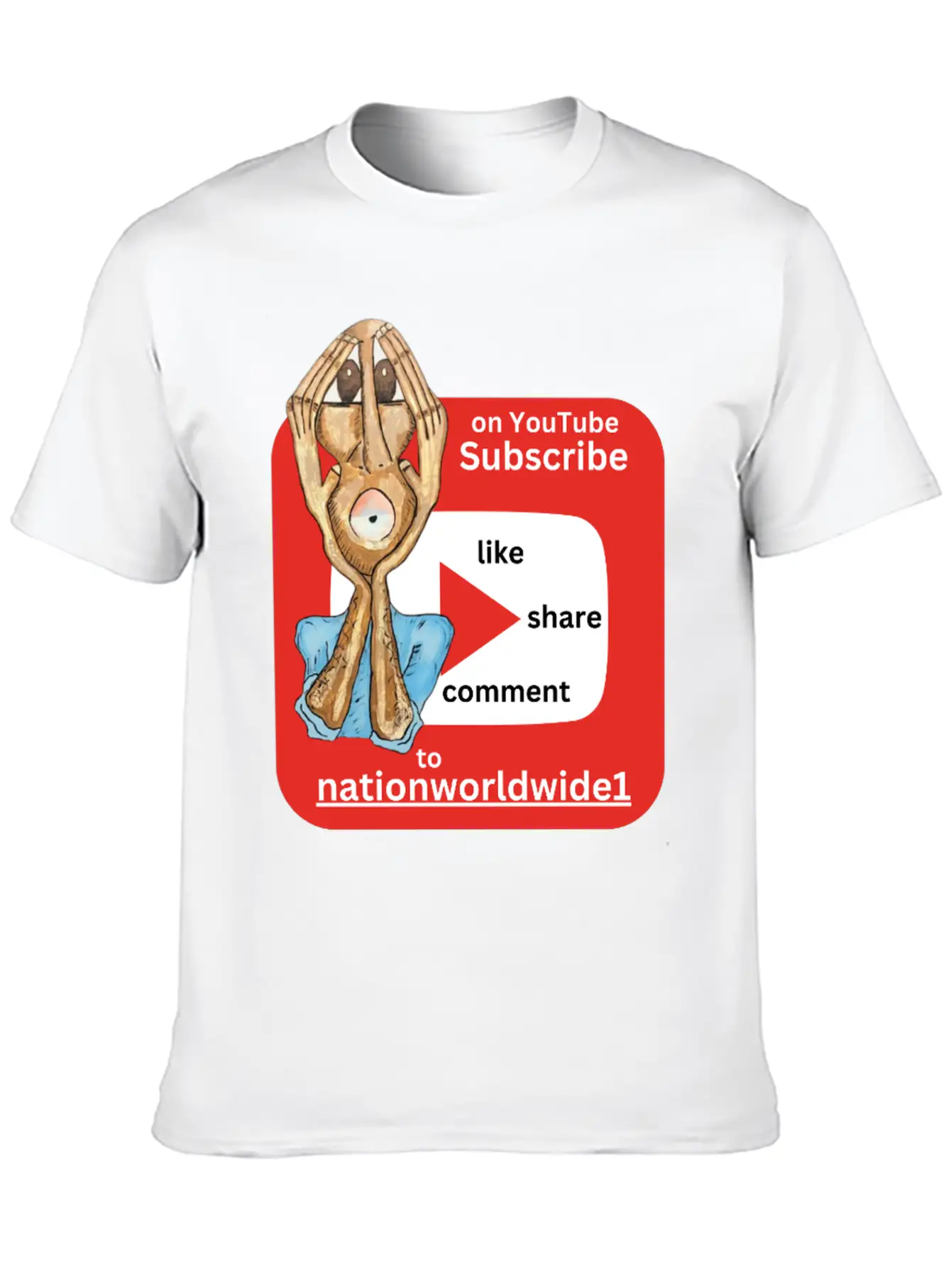No Seconds, On Youtube Essential Unisex Summer Tee – Soft Cotton Casual Fit