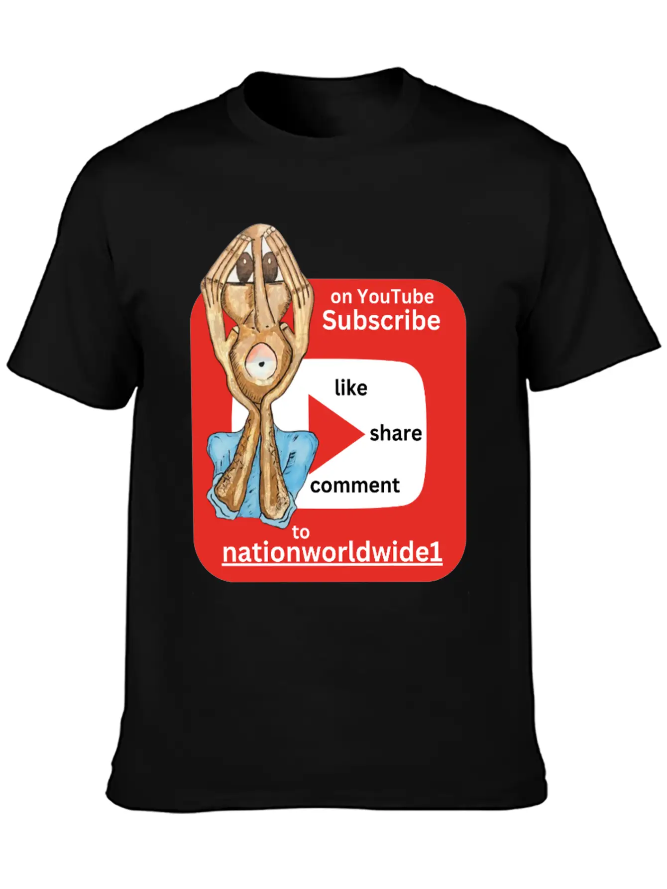 No Seconds, On Youtube Essential Unisex Summer Tee – Soft Cotton Casual Fit