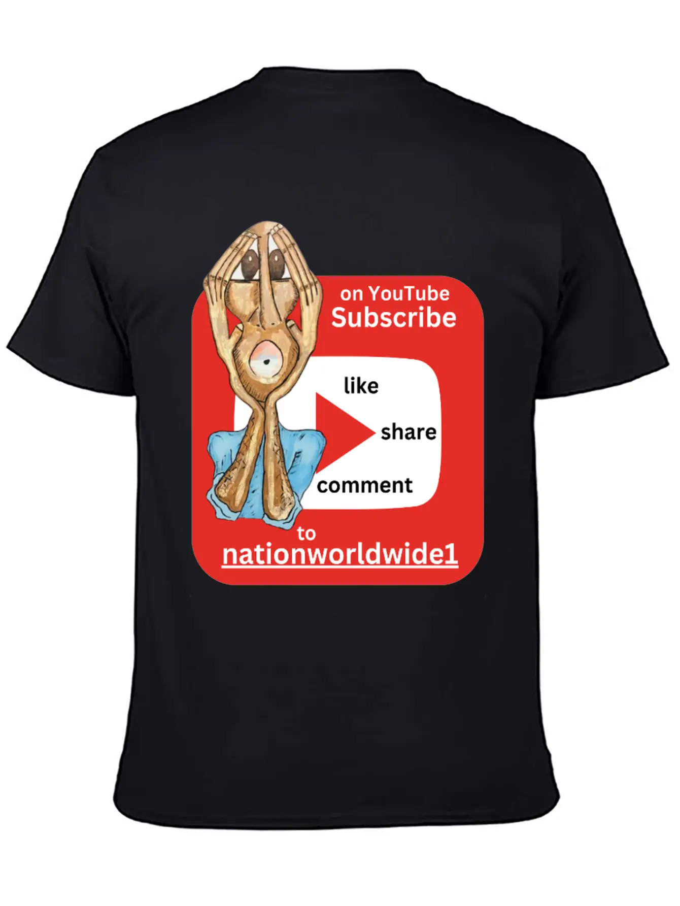 No Seconds, On Youtube Essential Unisex Summer Tee – Soft Cotton Casual Fit