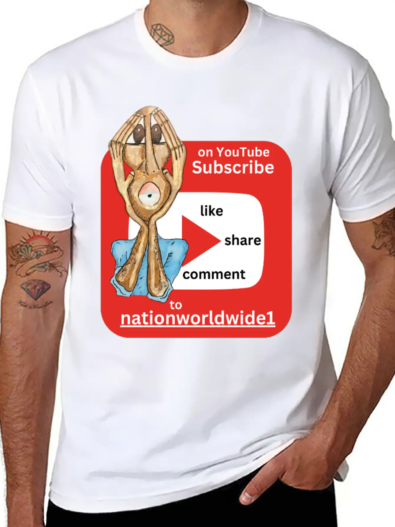 No Seconds, On Youtube Essential Unisex Summer Tee – Soft Cotton Casual Fit