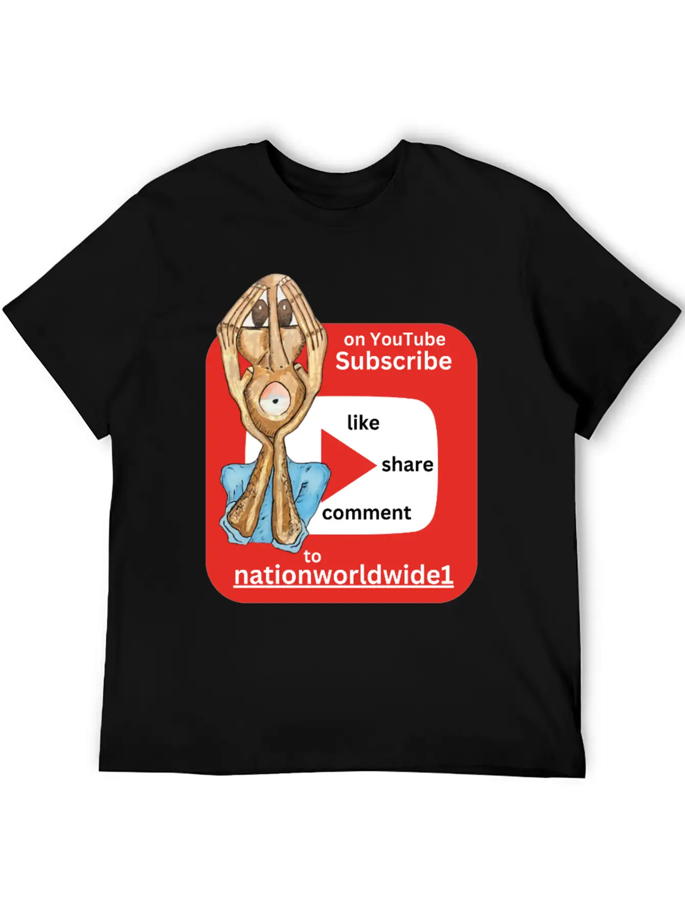 No Seconds, On Youtube Essential Unisex Summer Tee – Soft Cotton Casual Fit