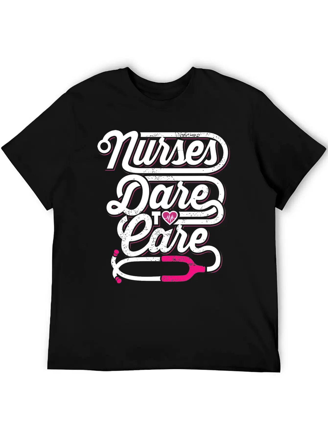 Nurses Dare To Care Nursing Hospital Classic Cotton Tee – Unisex Comfort For Any Season
