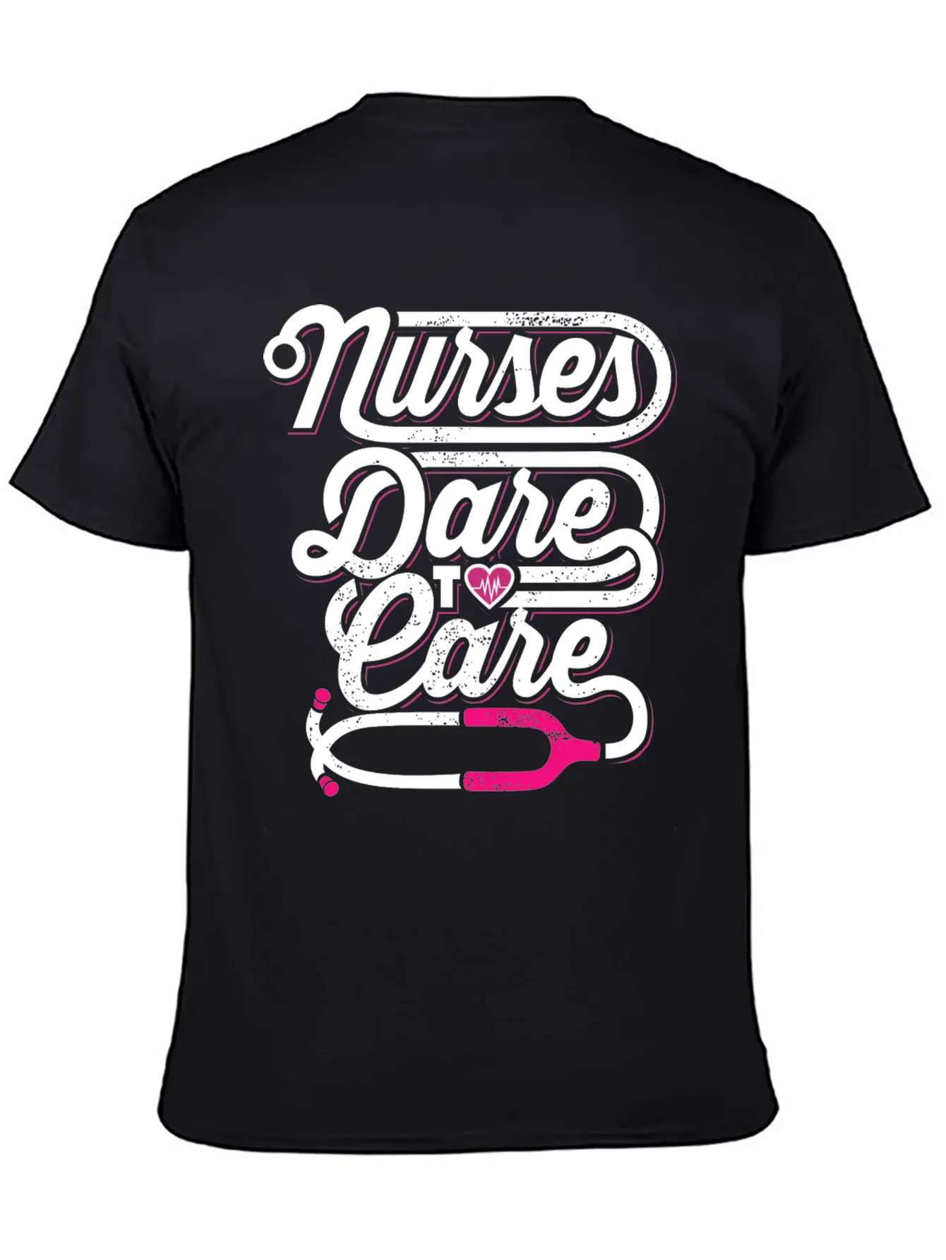 Nurses Dare To Care Nursing Hospital Classic Cotton Tee – Unisex Comfort For Any Season
