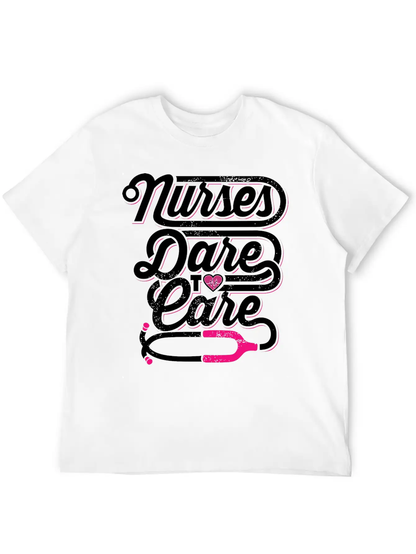 Nurses Dare To Care Nursing Hospital Classic Cotton Tee – Unisex Comfort For Any Season