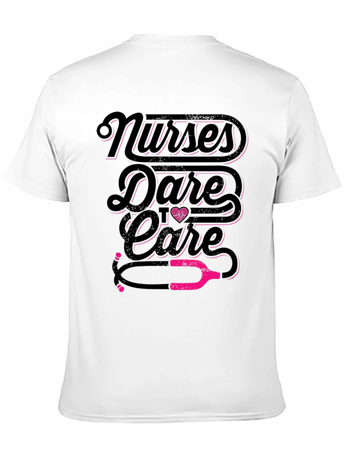 Nurses Dare To Care Nursing Hospital Classic Cotton Tee – Unisex Comfort For Any Season