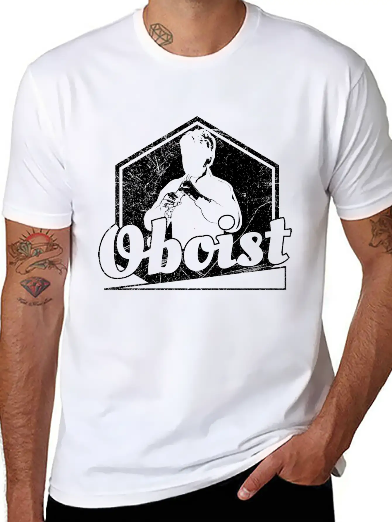 Oboe Player Gift Essential Unisex Summer Tee – Soft Cotton Casual Fit