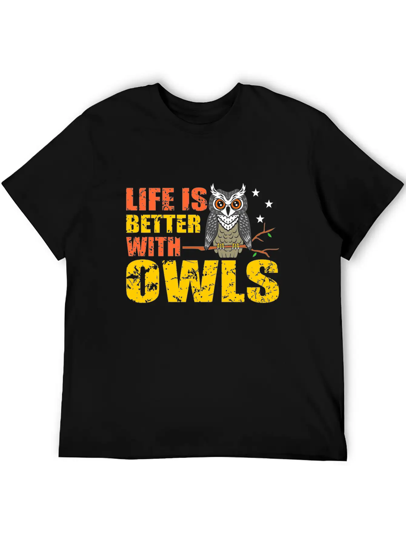 Owl Classic Cotton Tee – Unisex Comfort For Any Season