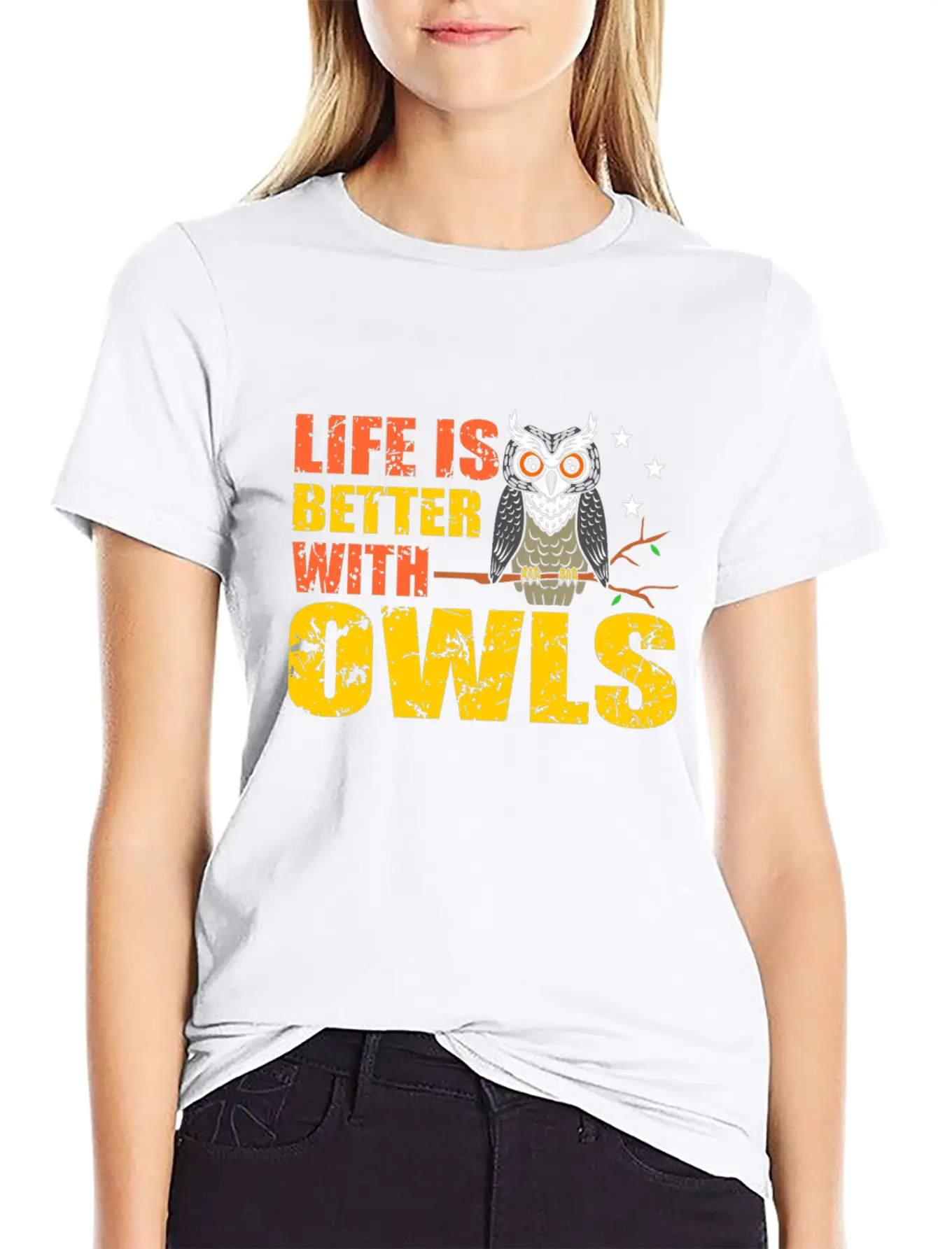 Owl Classic Cotton Tee – Unisex Comfort For Any Season