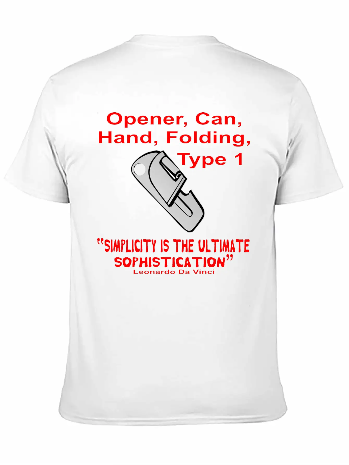 P-38 Simplicity Is The Ultimate Sophistication © Casual Graphic T-Shirt – Simple And Comfortable Daily Wear