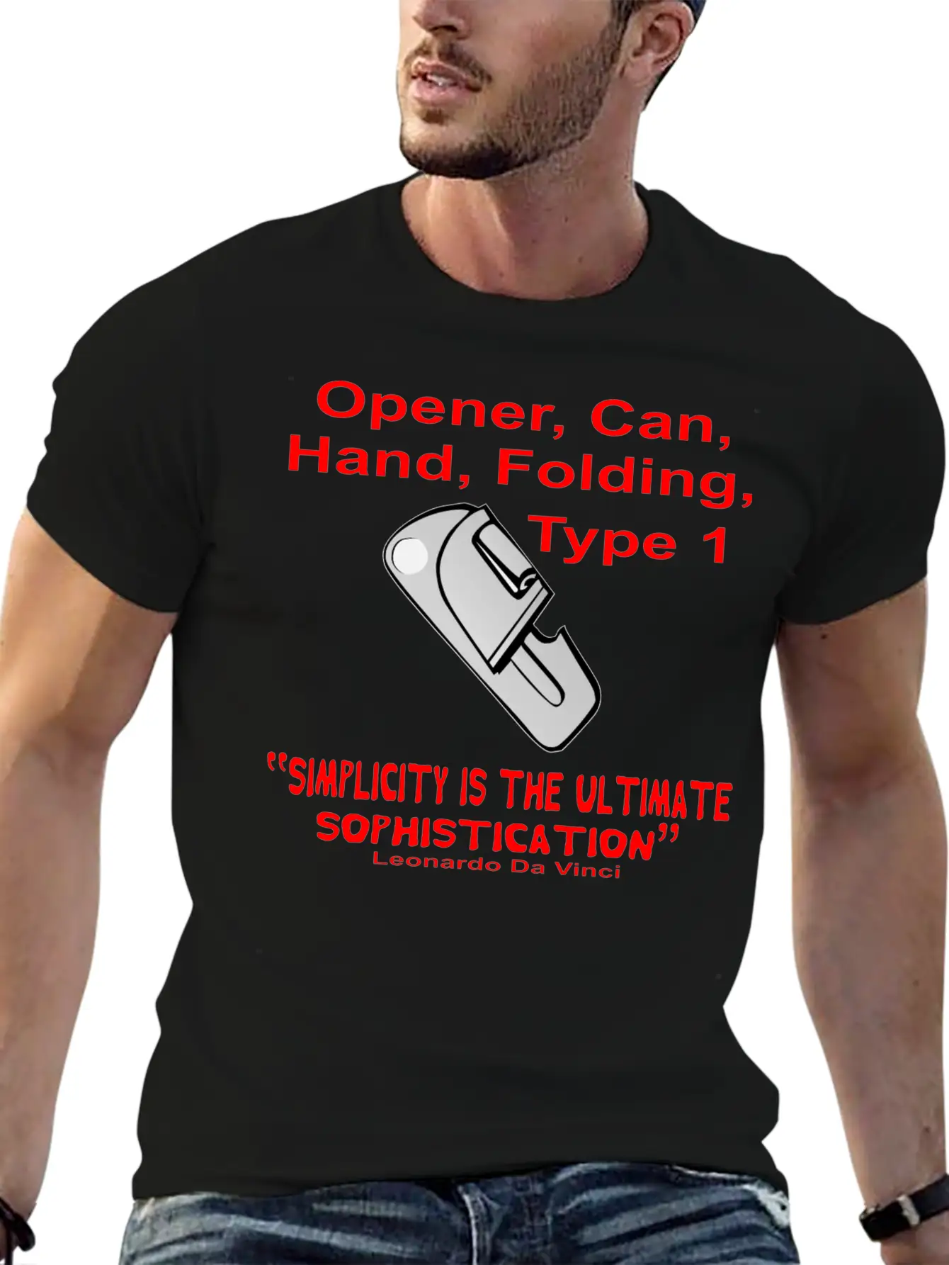 P-38 Simplicity Is The Ultimate Sophistication © Casual Graphic T-Shirt – Simple And Comfortable Daily Wear