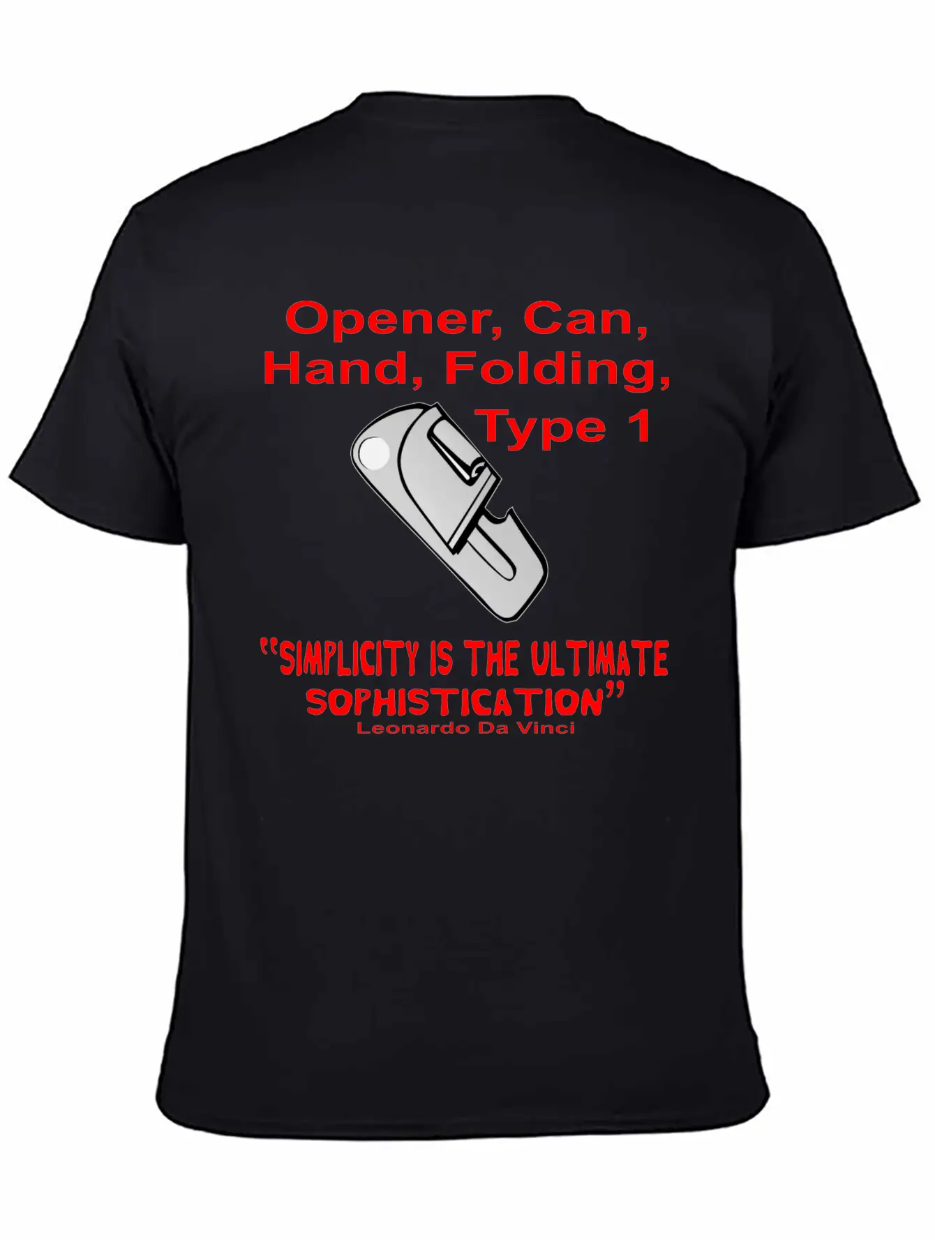 P-38 Simplicity Is The Ultimate Sophistication © Casual Graphic T-Shirt – Simple And Comfortable Daily Wear