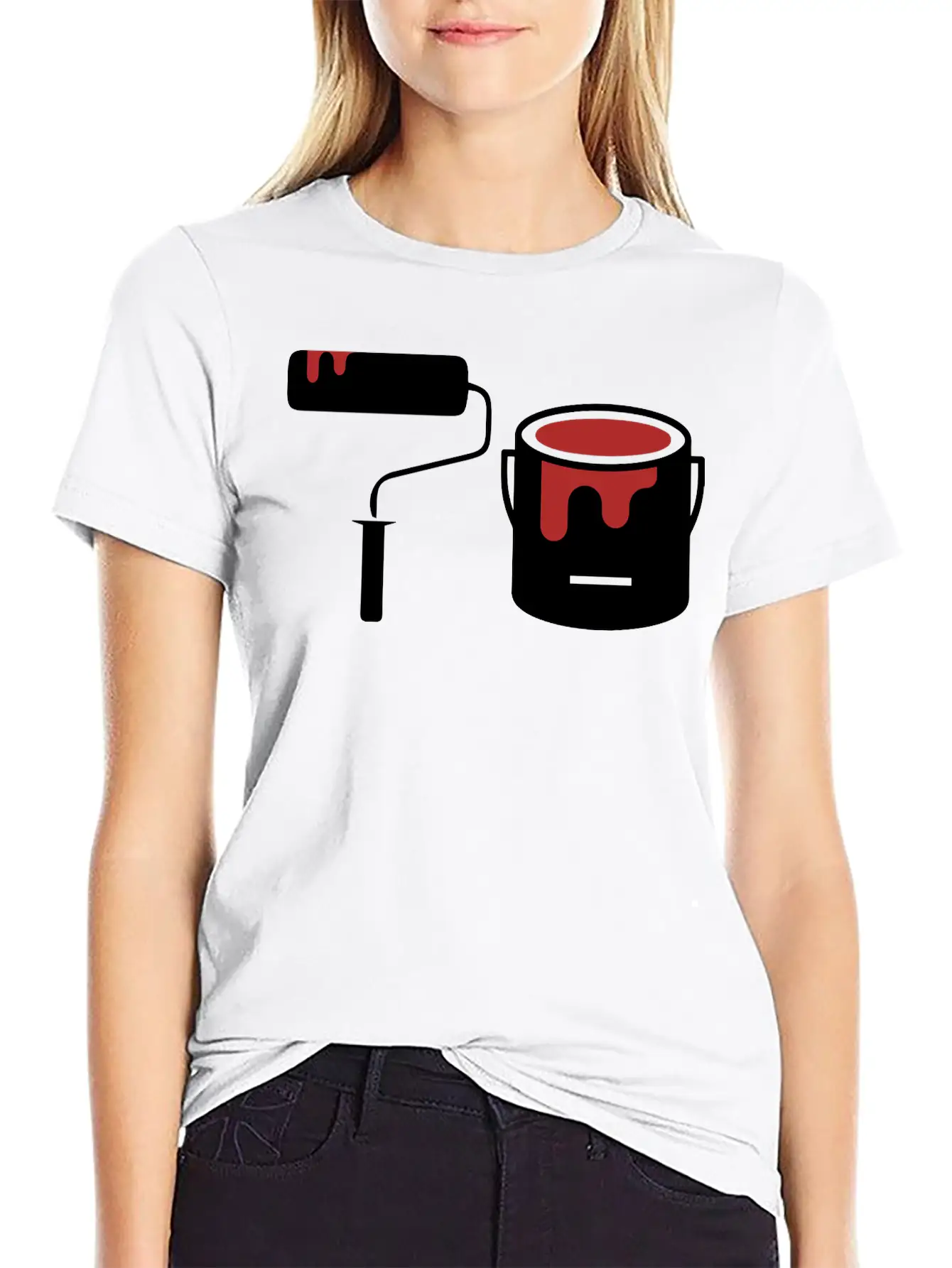 Paint Essential Unisex Summer Tee – Soft Cotton Casual Fit