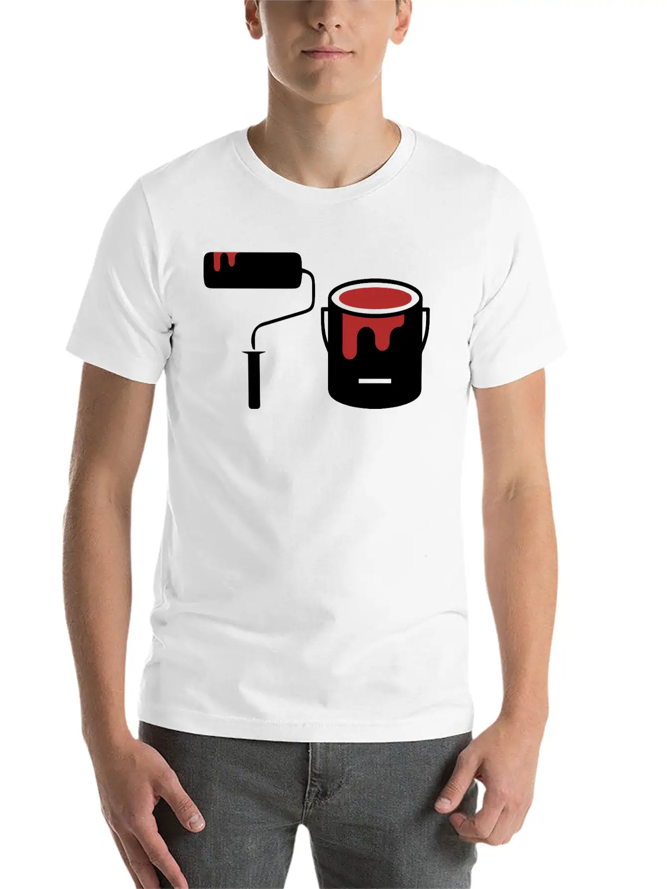 Paint Essential Unisex Summer Tee – Soft Cotton Casual Fit