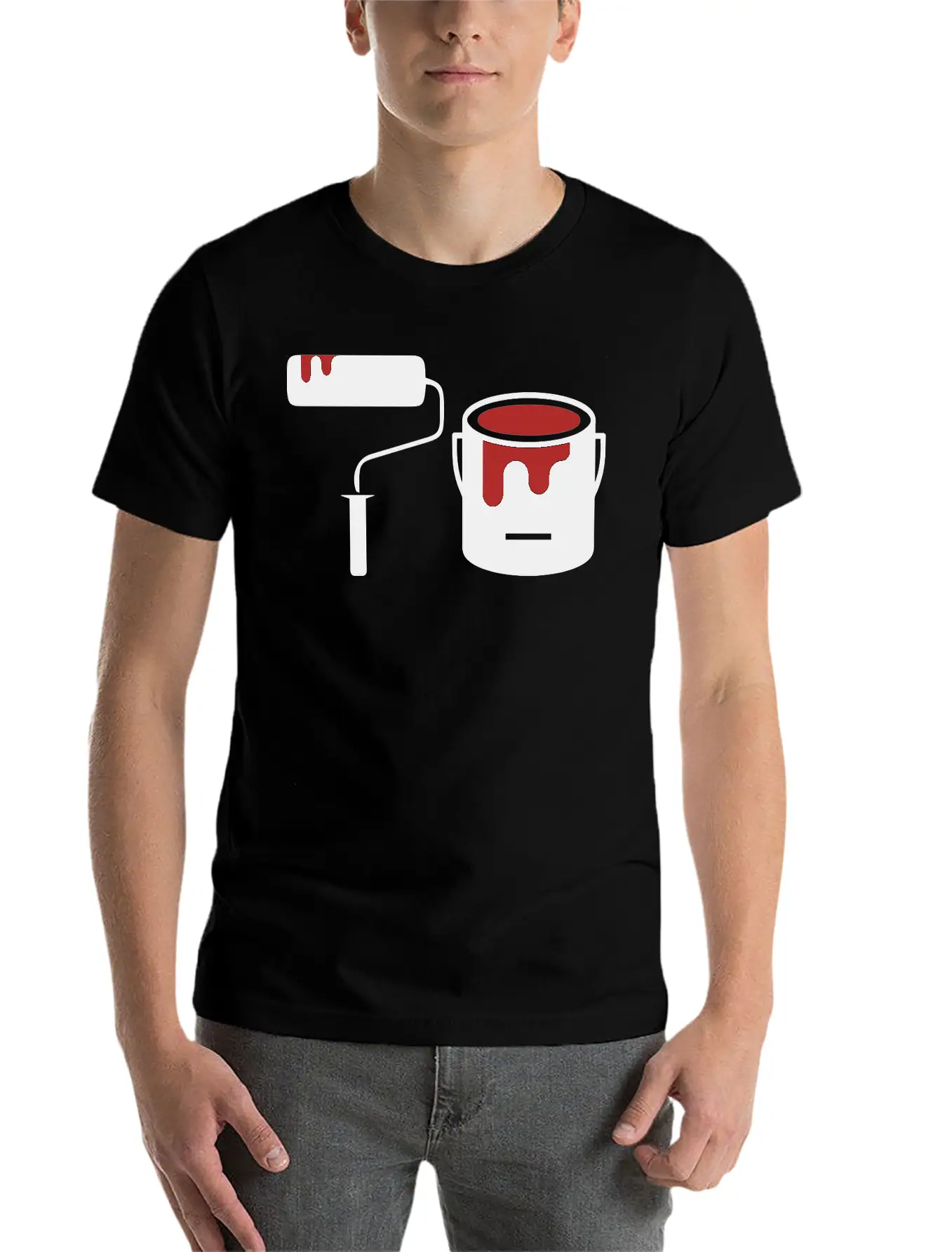 Paint Essential Unisex Summer Tee – Soft Cotton Casual Fit