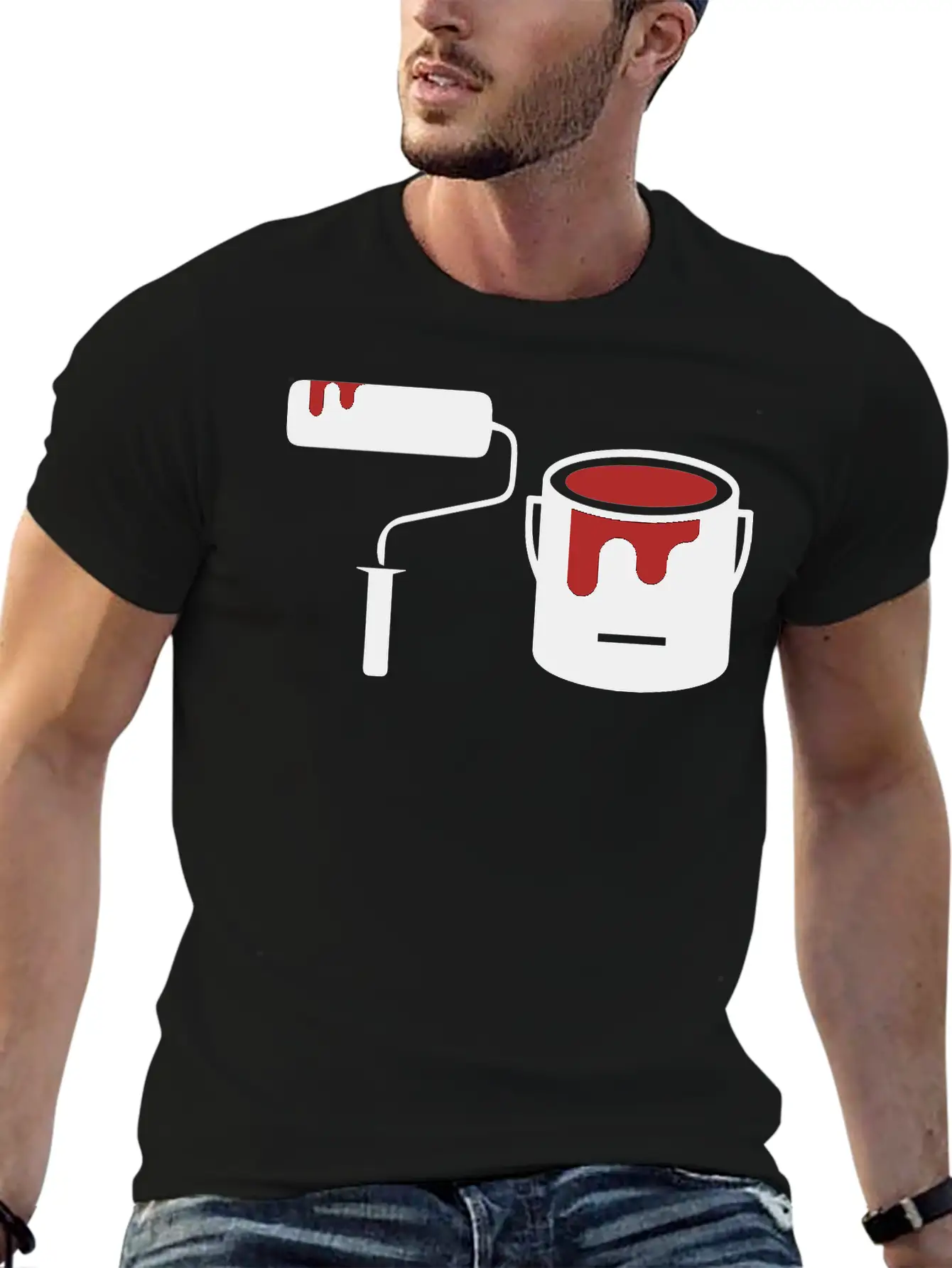 Paint Essential Unisex Summer Tee – Soft Cotton Casual Fit