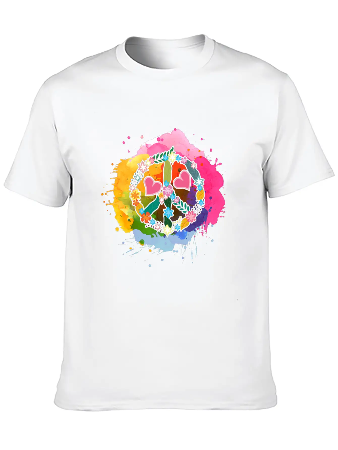 Peace Harmony Essential Unisex Summer Tee – Soft Cotton Casual Fit