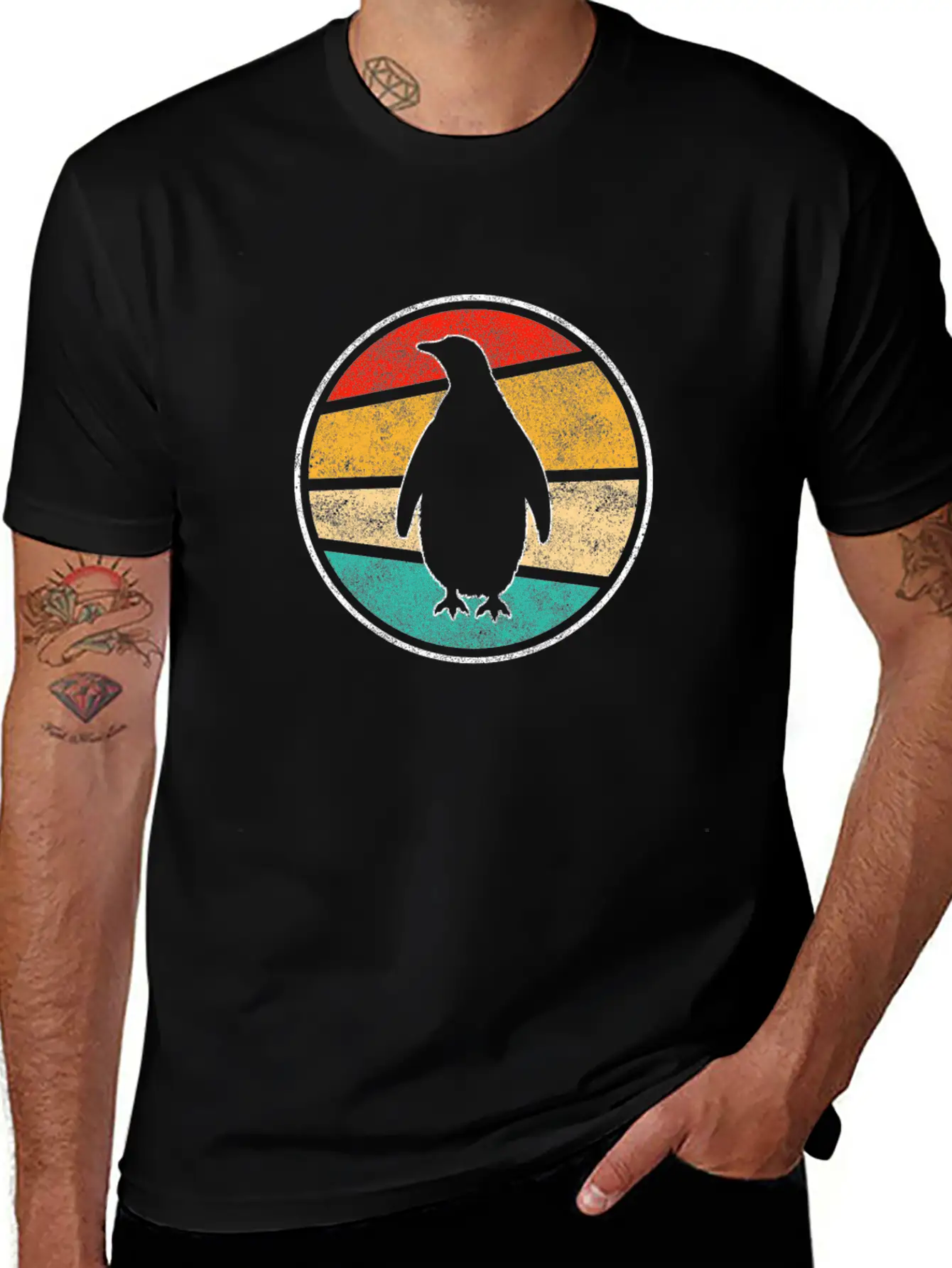 Penguin Retro Classic Cotton Tee – Unisex Comfort For Any Season