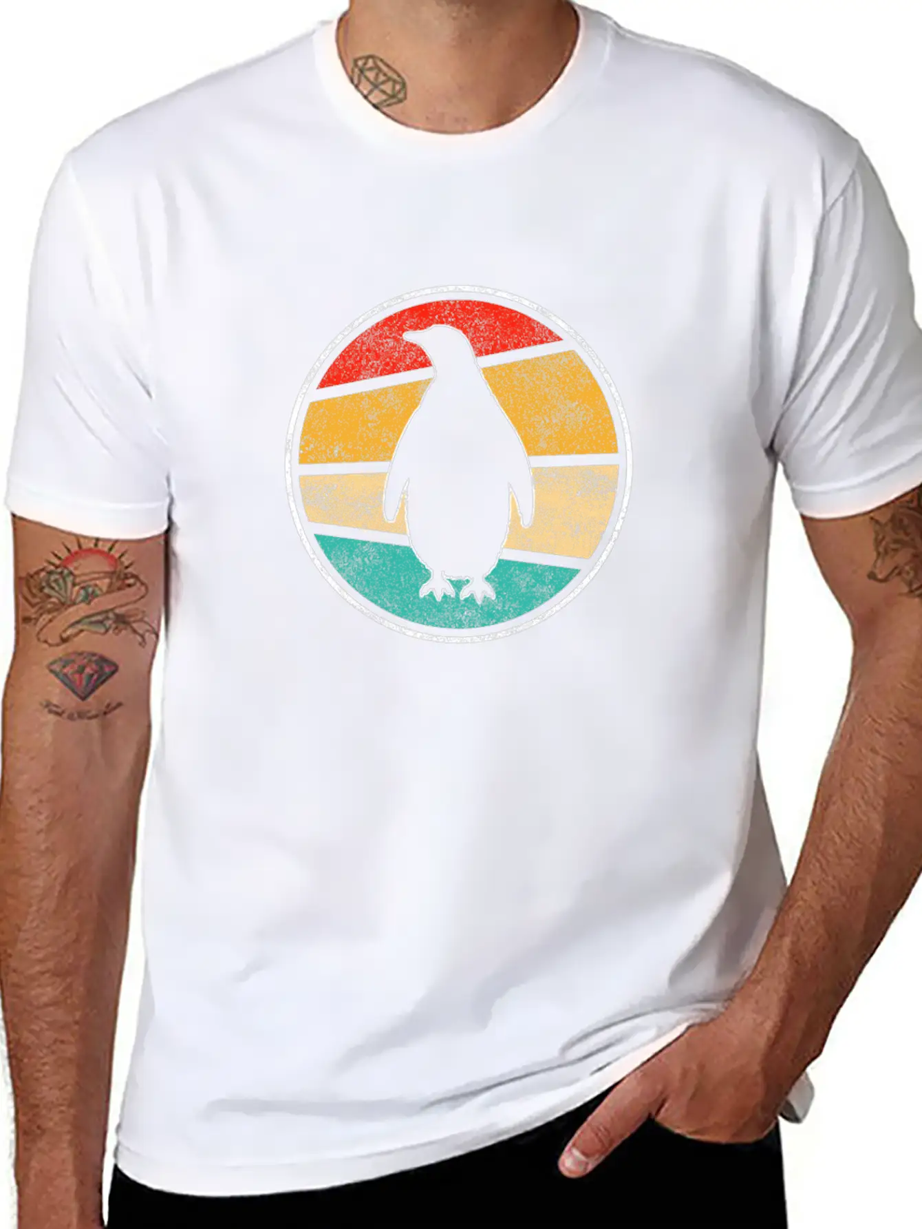 Penguin Retro Classic Cotton Tee – Unisex Comfort For Any Season