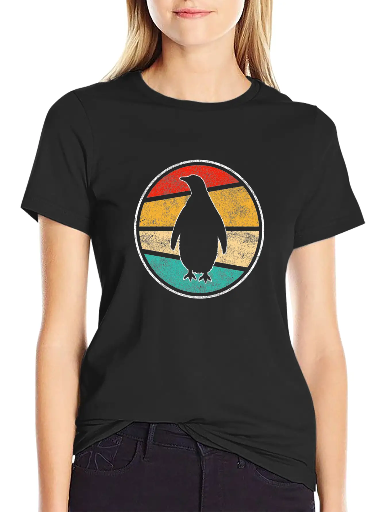 Penguin Retro Classic Cotton Tee – Unisex Comfort For Any Season