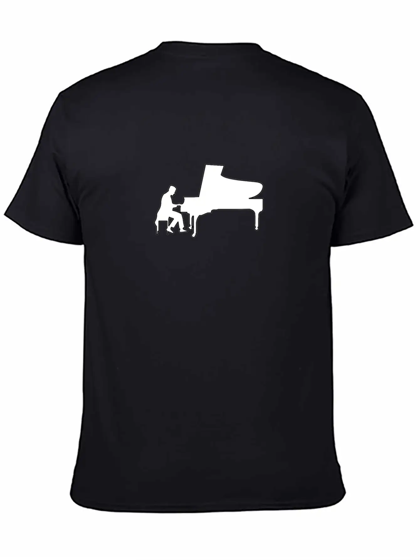 Piano Piano Pianist Musician Casual Graphic T-Shirt – Simple And Comfortable Daily Wear