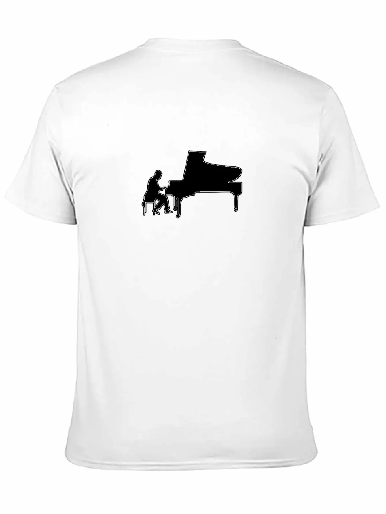 Piano Piano Pianist Musician Casual Graphic T-Shirt – Simple And Comfortable Daily Wear