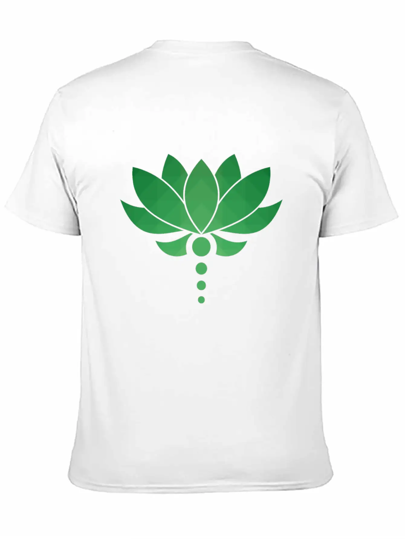 Plant - Flower - Blossom - Lotus - Polygon Essential Unisex Summer Tee – Soft Cotton Casual Fit