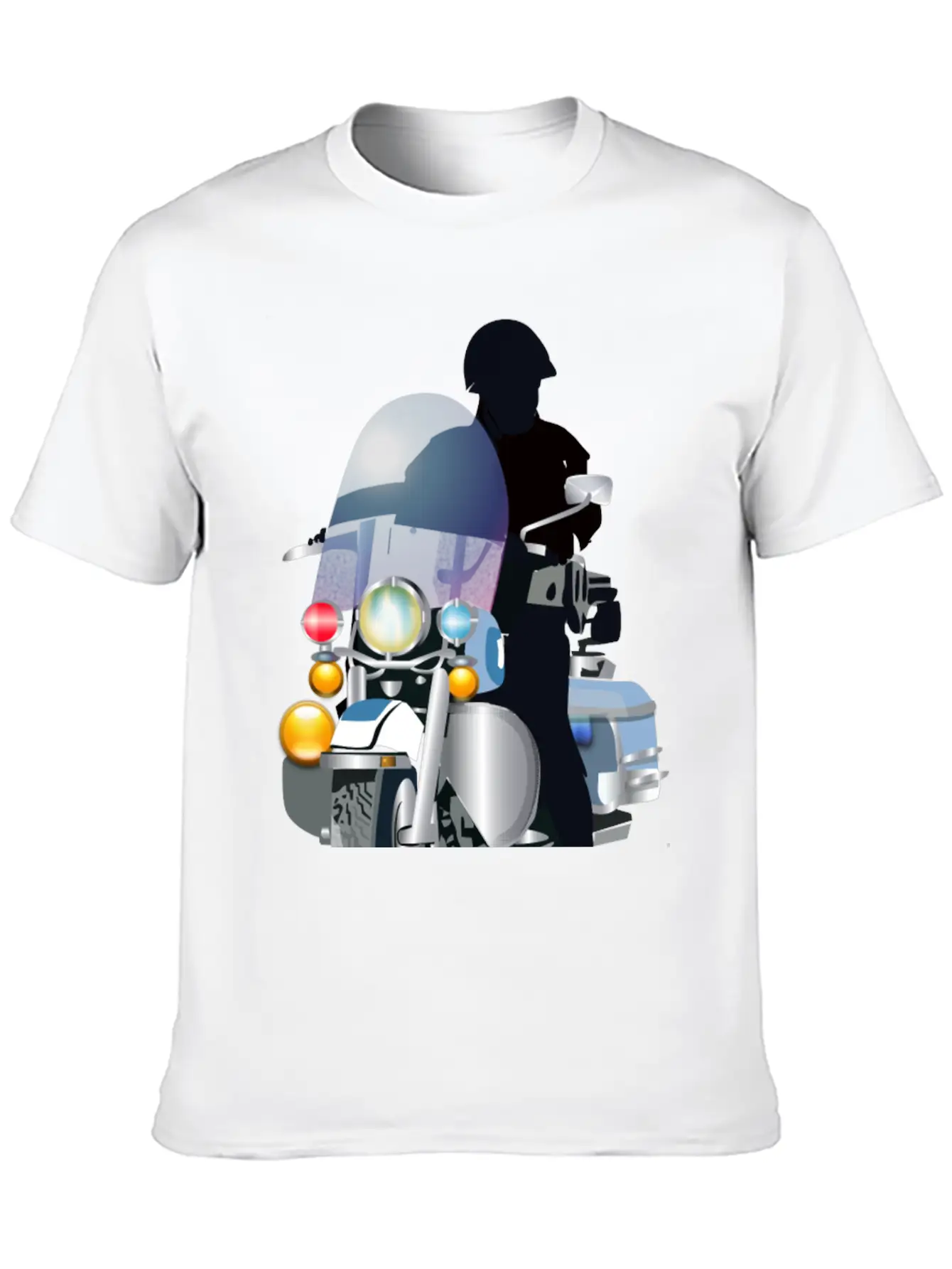 Police Classic Cotton Tee – Unisex Comfort For Any Season