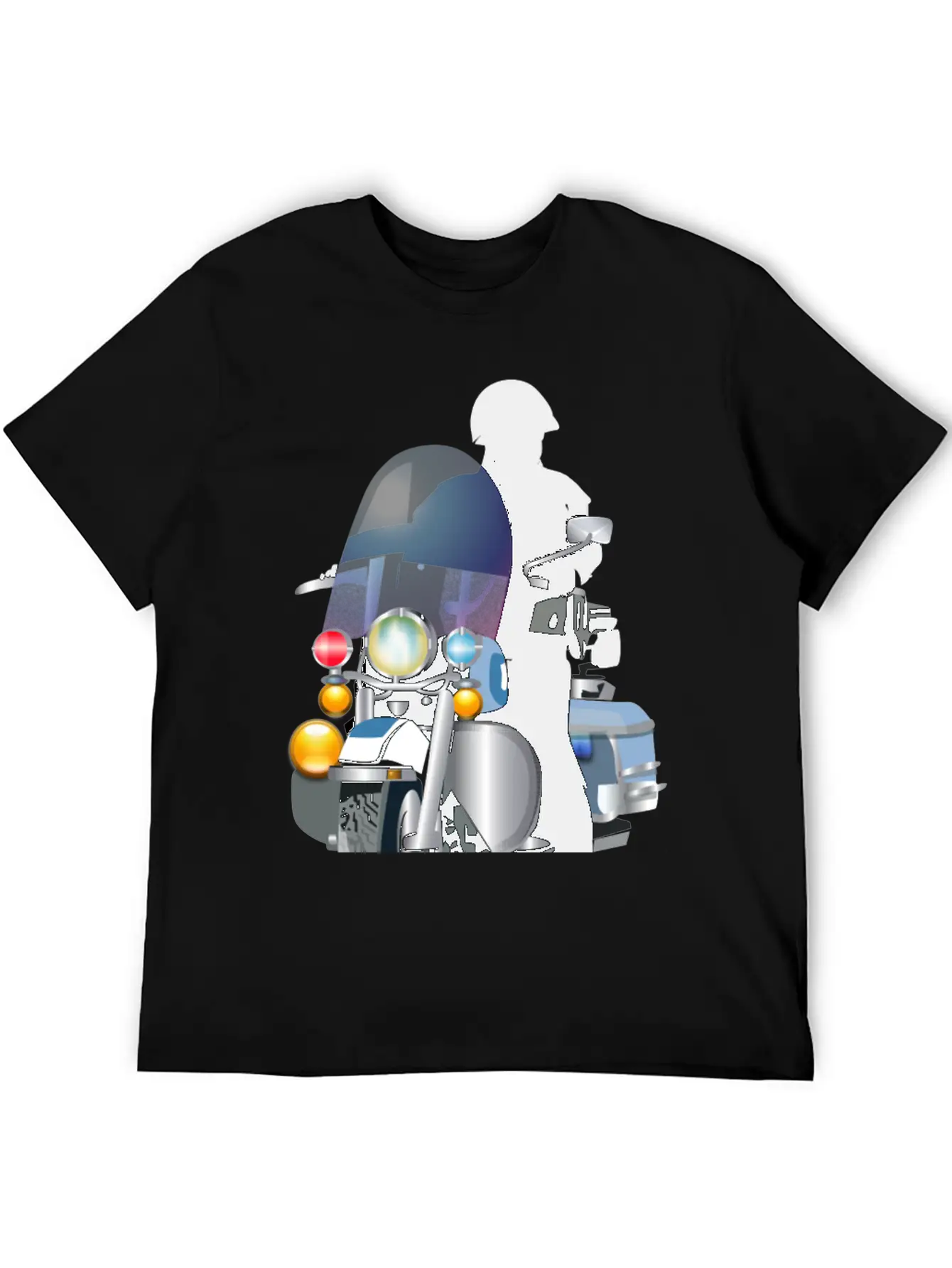 Police Classic Cotton Tee – Unisex Comfort For Any Season
