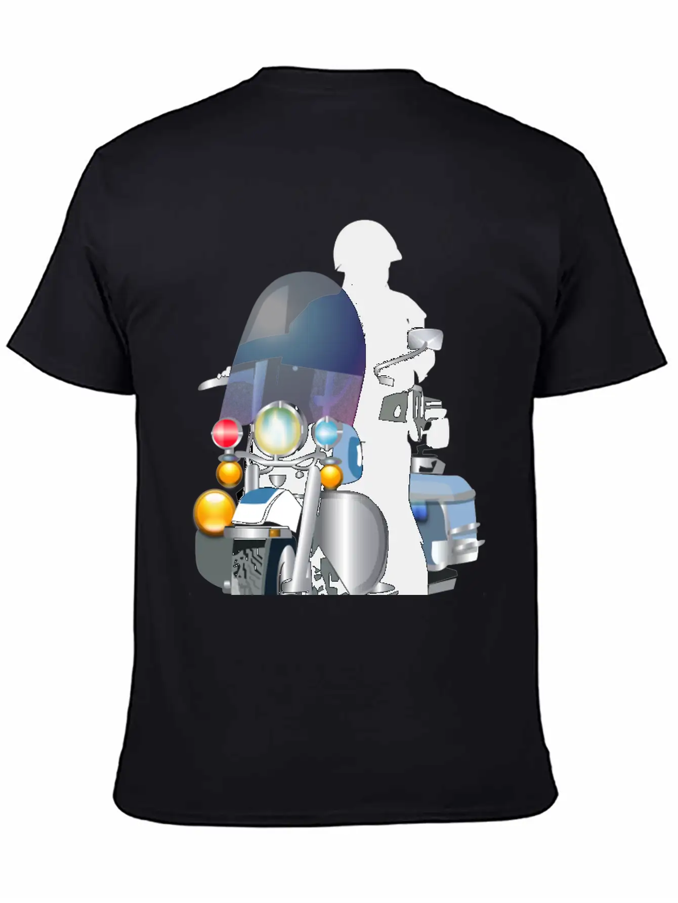 Police Classic Cotton Tee – Unisex Comfort For Any Season