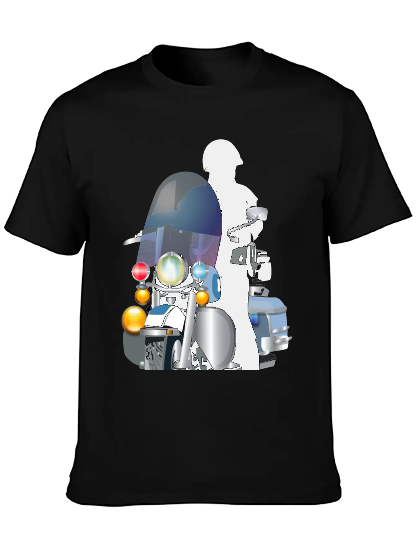 Police Classic Cotton Tee – Unisex Comfort For Any Season