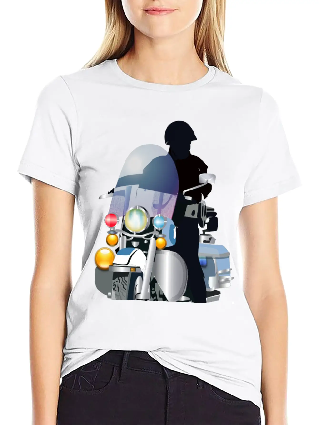 Police Classic Cotton Tee – Unisex Comfort For Any Season