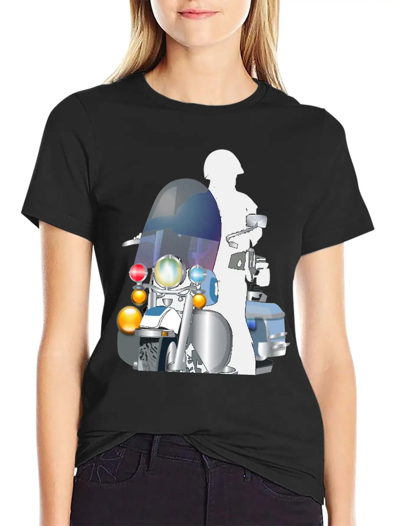 Police Classic Cotton Tee – Unisex Comfort For Any Season